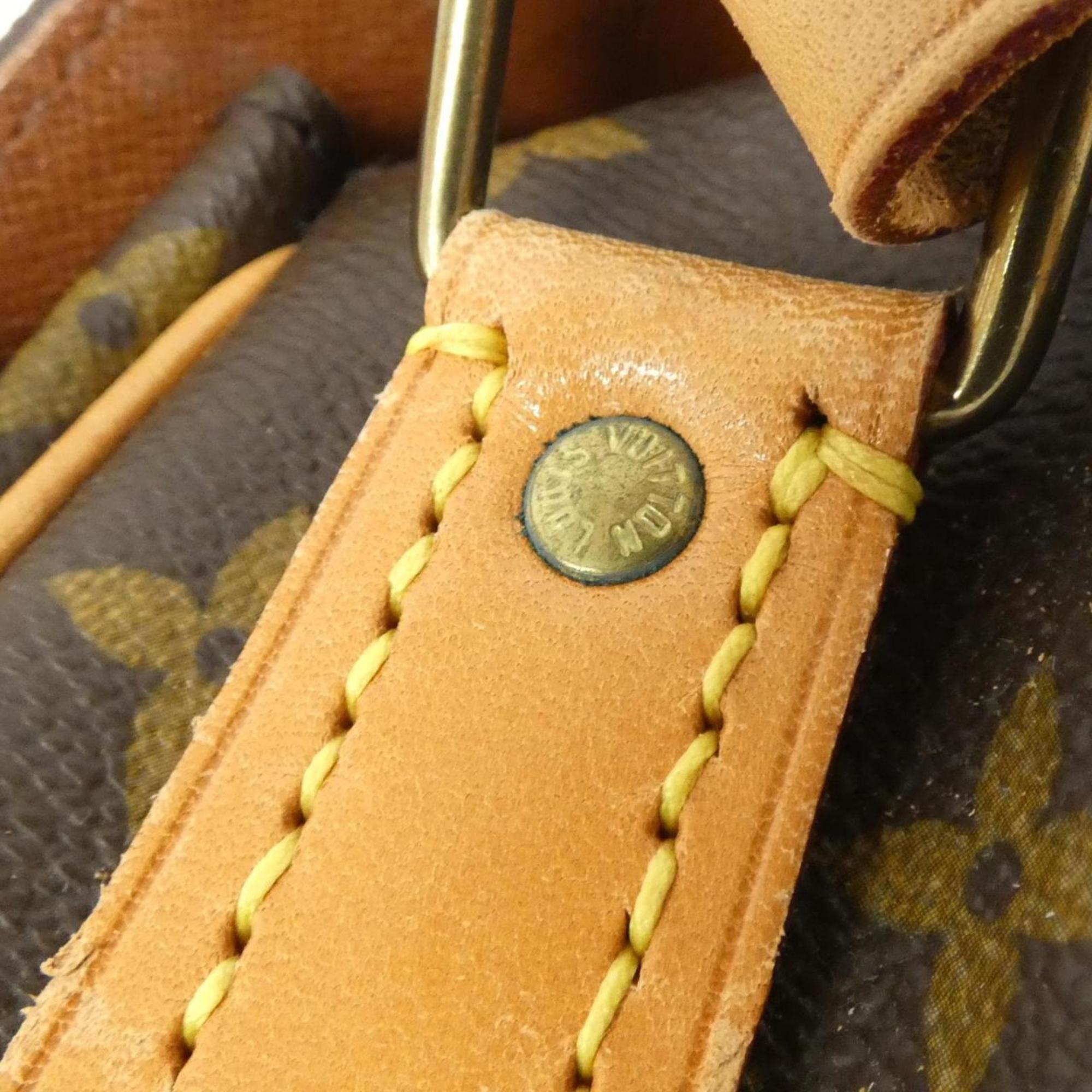 Louis Vuitton Brown Coated Canvas Shoulder Bag (Pre-Owned)