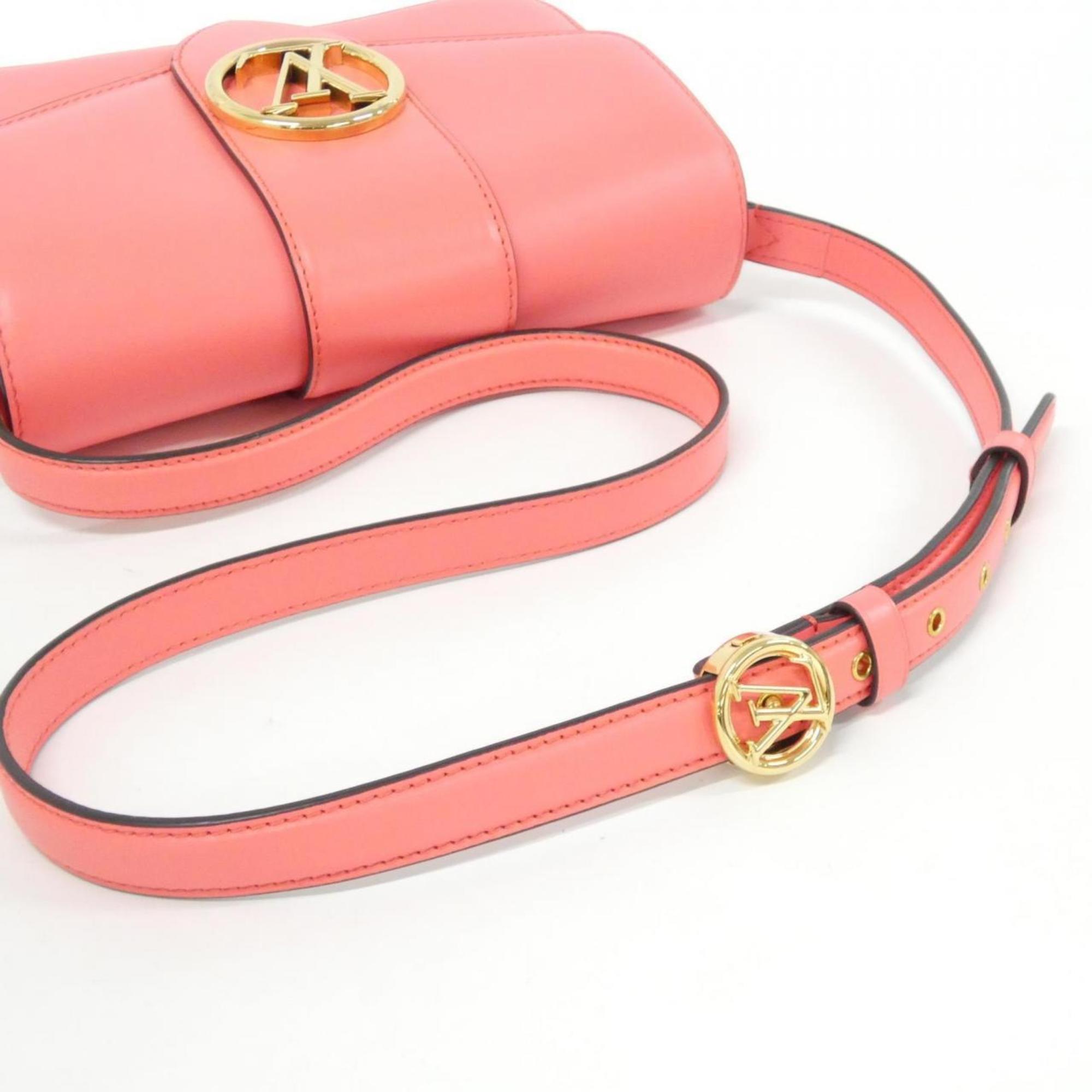 Louis Vuitton Dahlia Pink Leather Shoulder Bag (Pre-Owned)