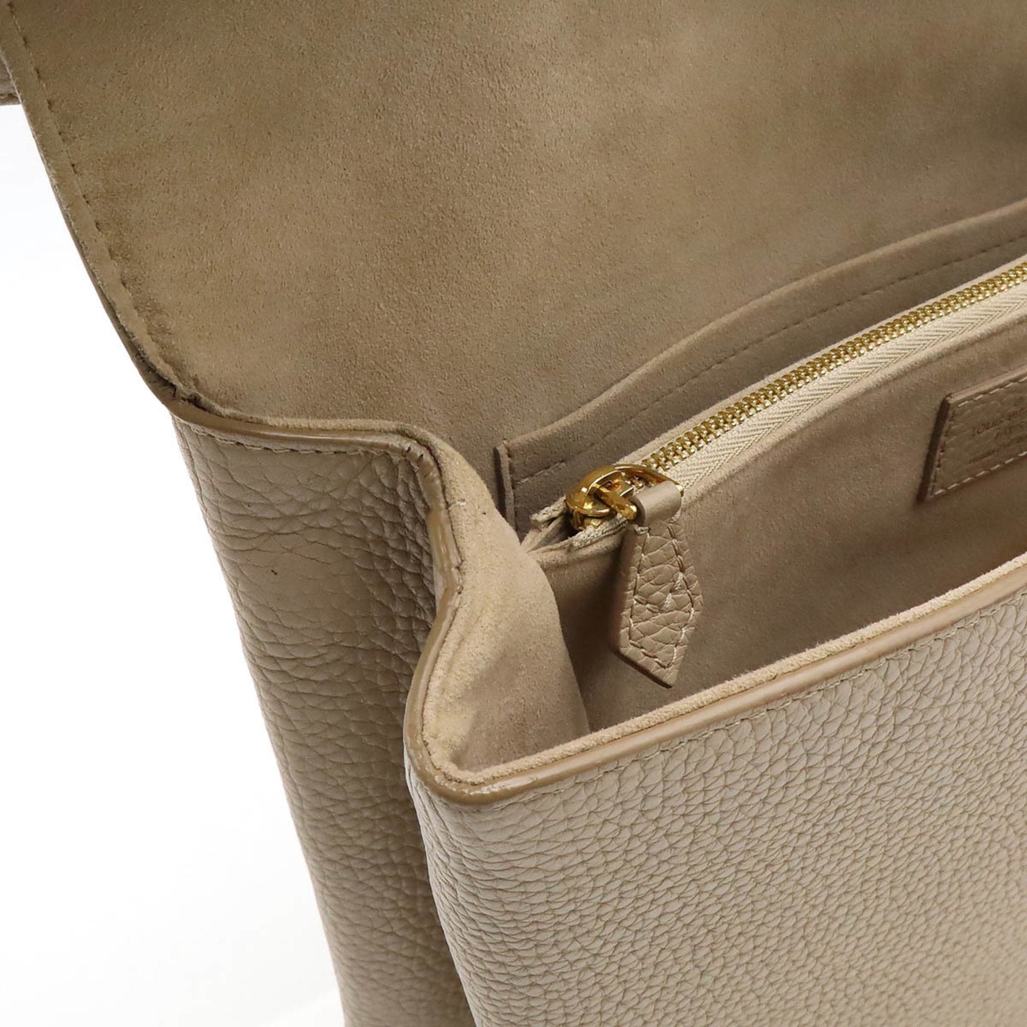 Louis Vuitton Galle Leather Handbag Shoulder Bag (Pre-Owned)