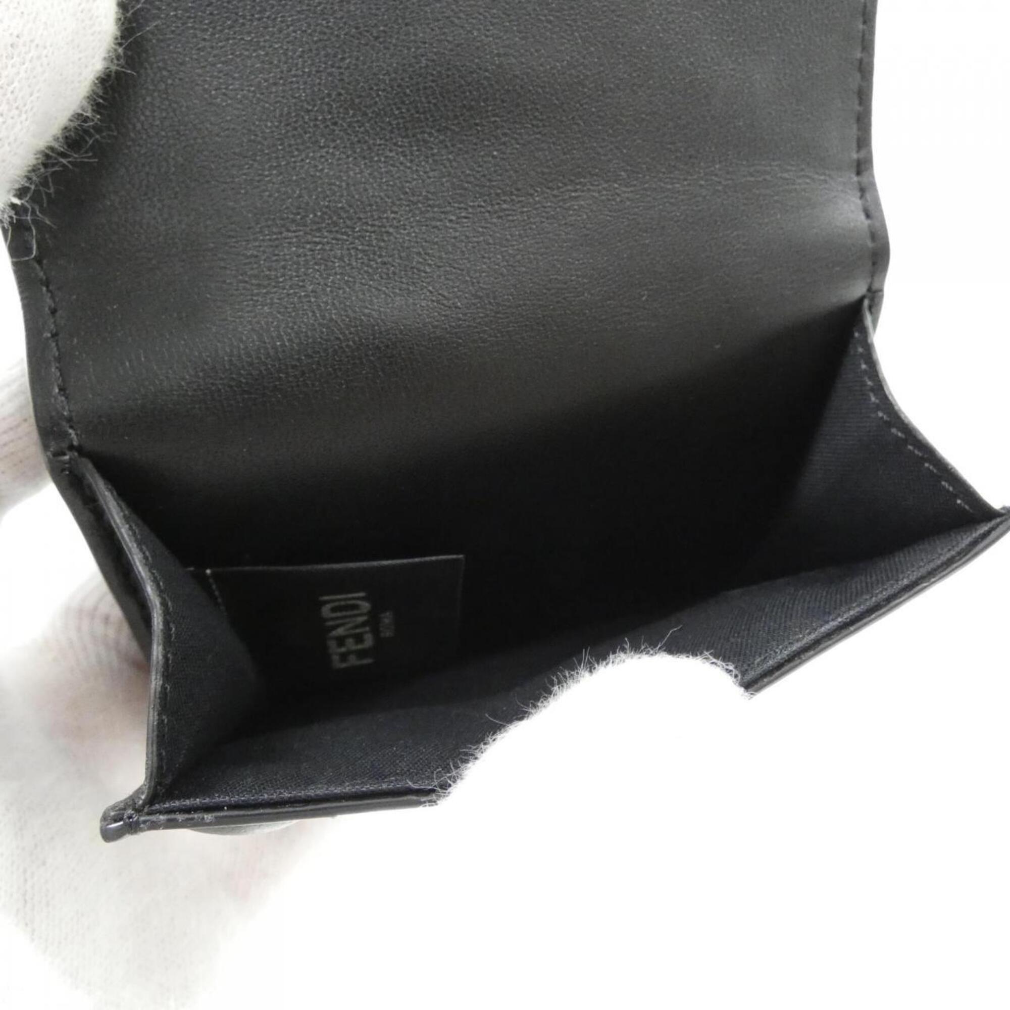 Fendi Leather Wallet (Tri-Fold) (Pre-Owned)