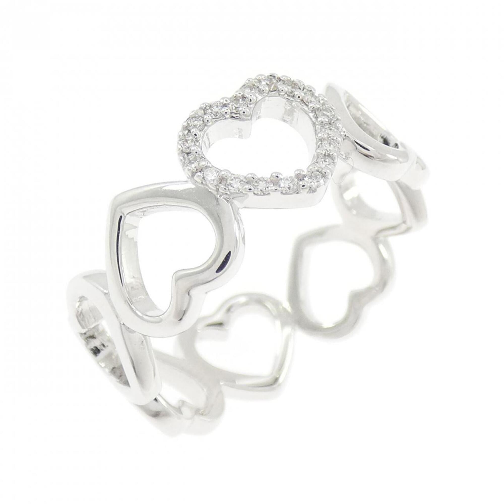Tiffany White Gold (18K) Band Ring (Pre-Owned)