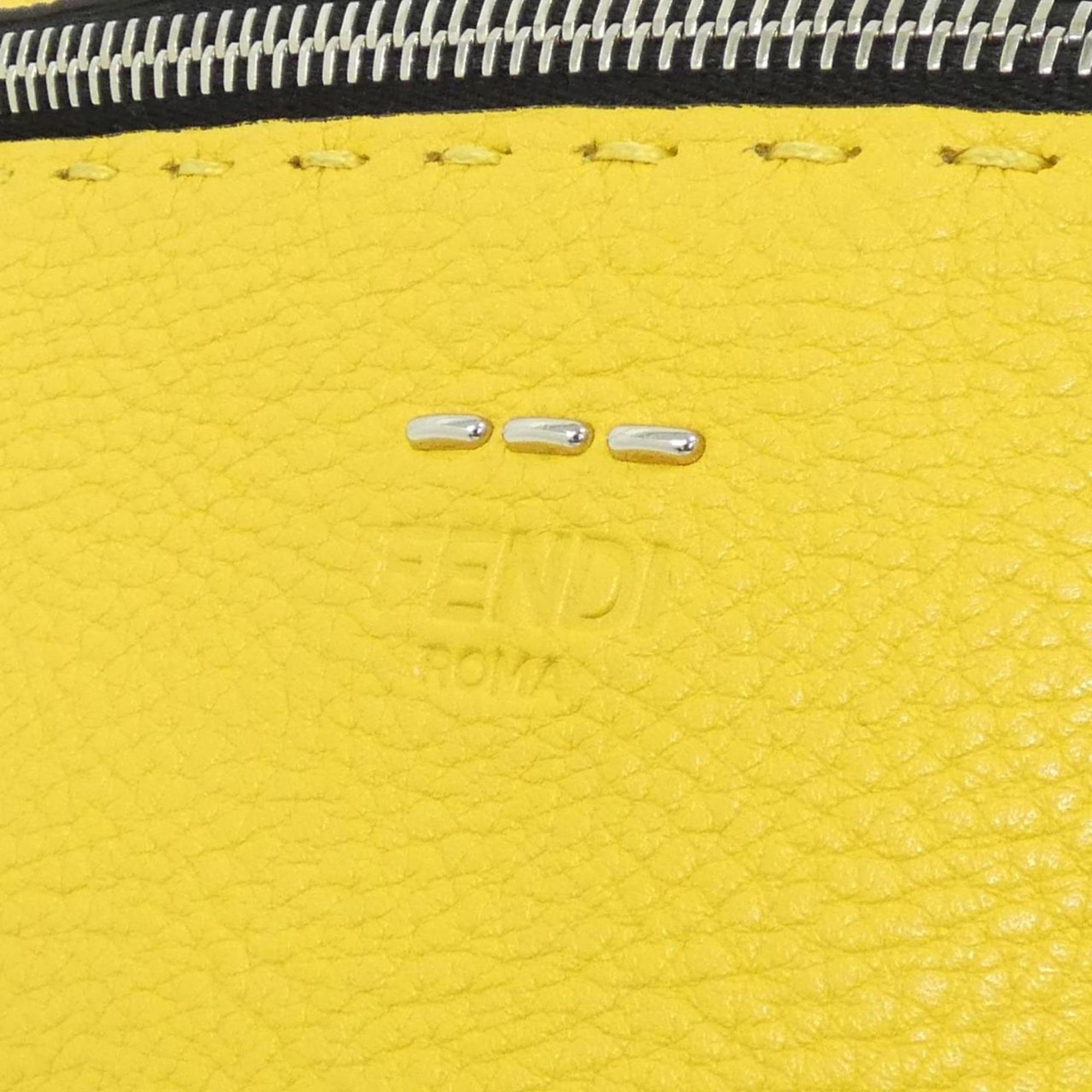Fendi Yellow Leather Fanny Pack (Pre-Owned)