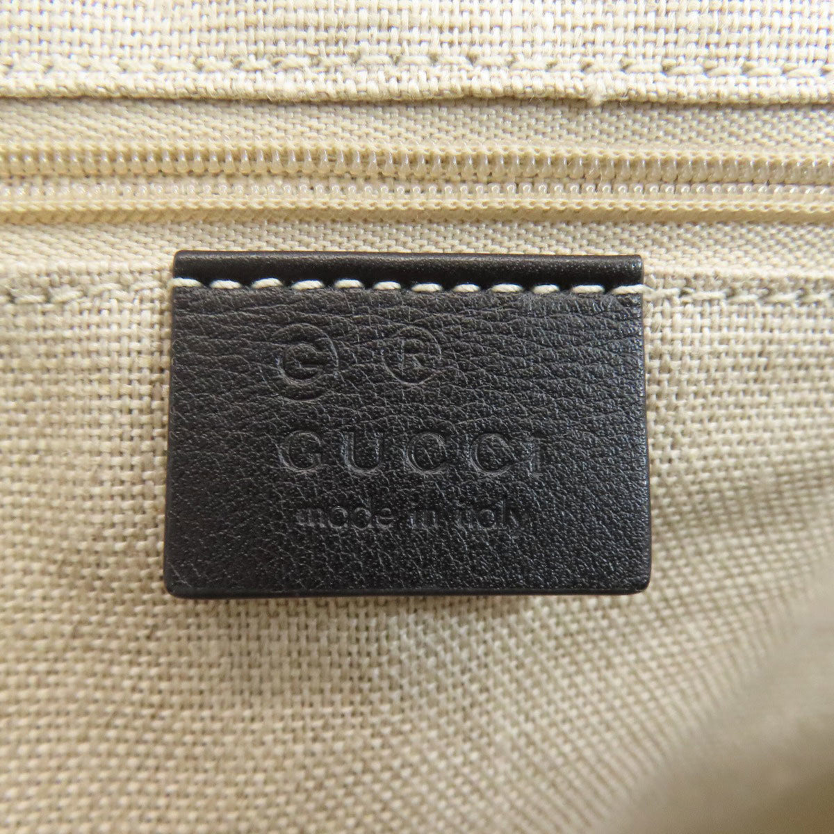 Gucci Black Leather Tote Bag (Pre-Owned)