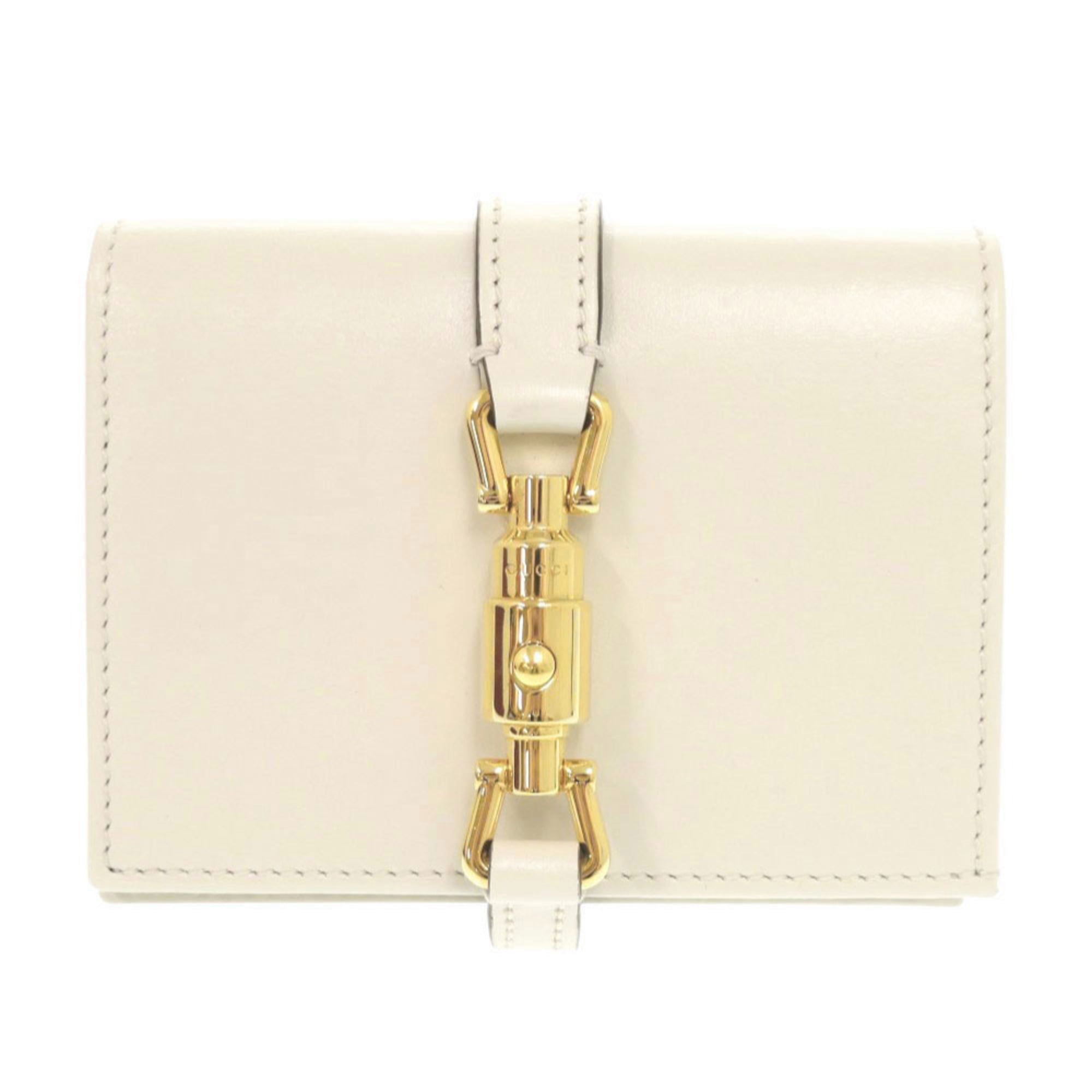 Gucci Ivory Leather Wallet (Bi-Fold) (Pre-Owned)