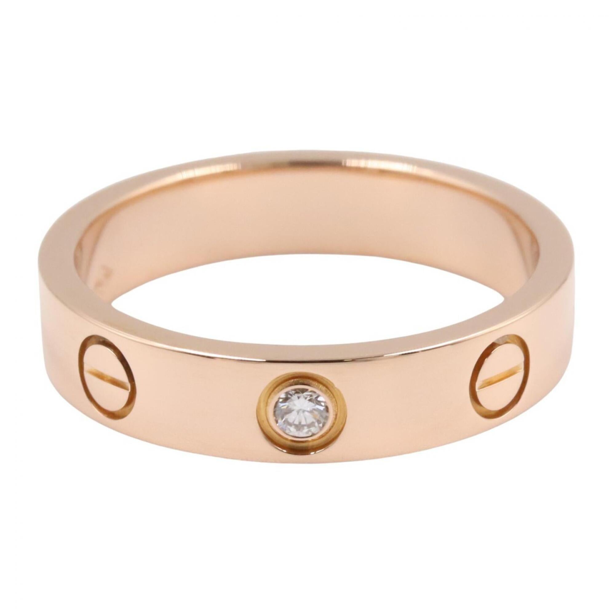 Cartier Gold Clear Pink Gold (18K) Band Ring (Pre-Owned)