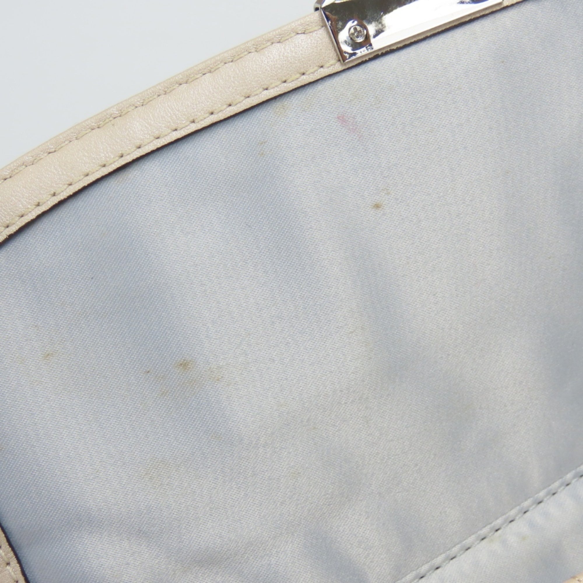 Coach Beige Leather Tote Bag (Pre-Owned)