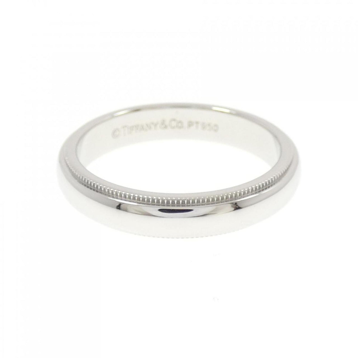 Tiffany Platinum 950 Band Ring (Pre-Owned)