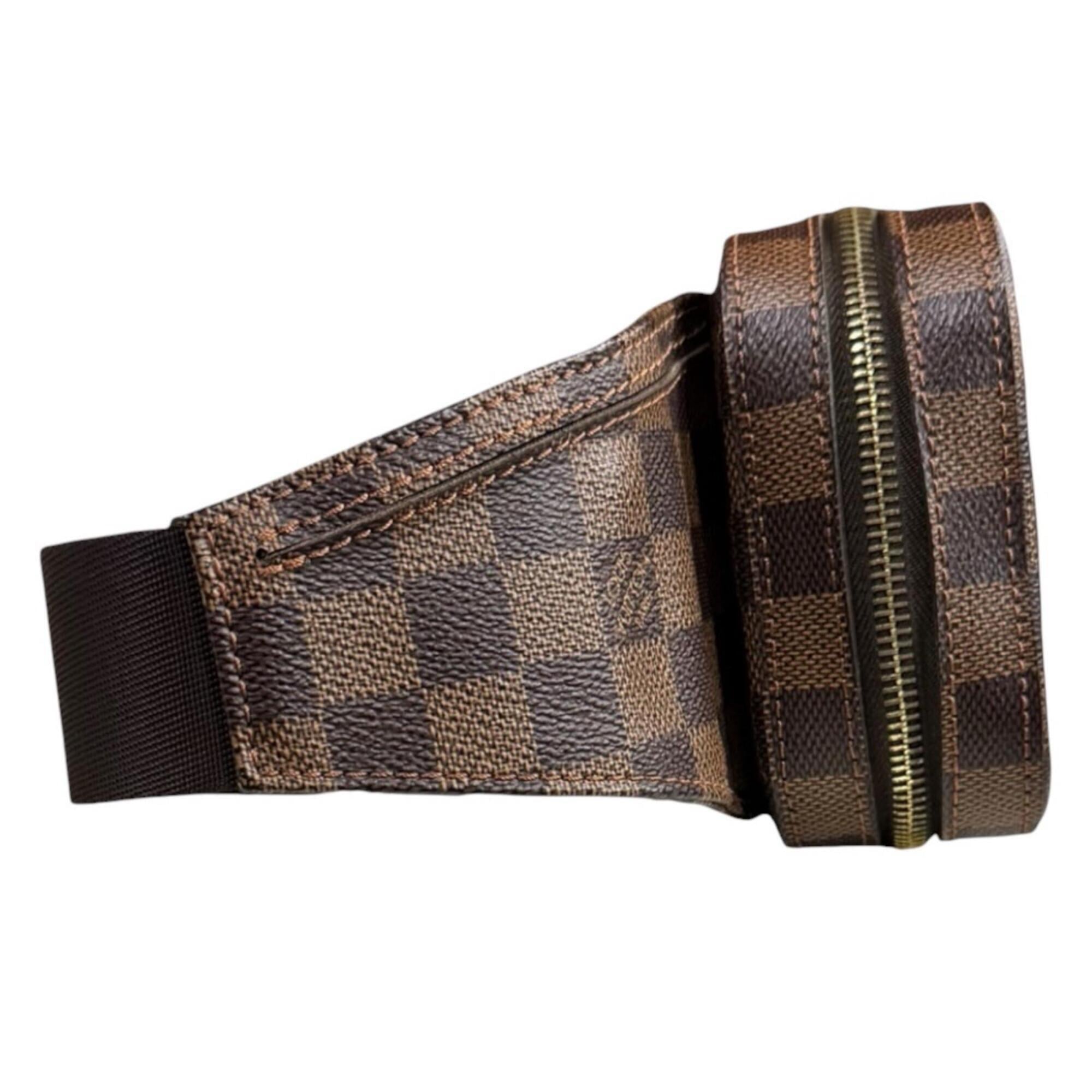 Louis Vuitton Brown Damier Canvas Sling Bag (Pre-Owned)
