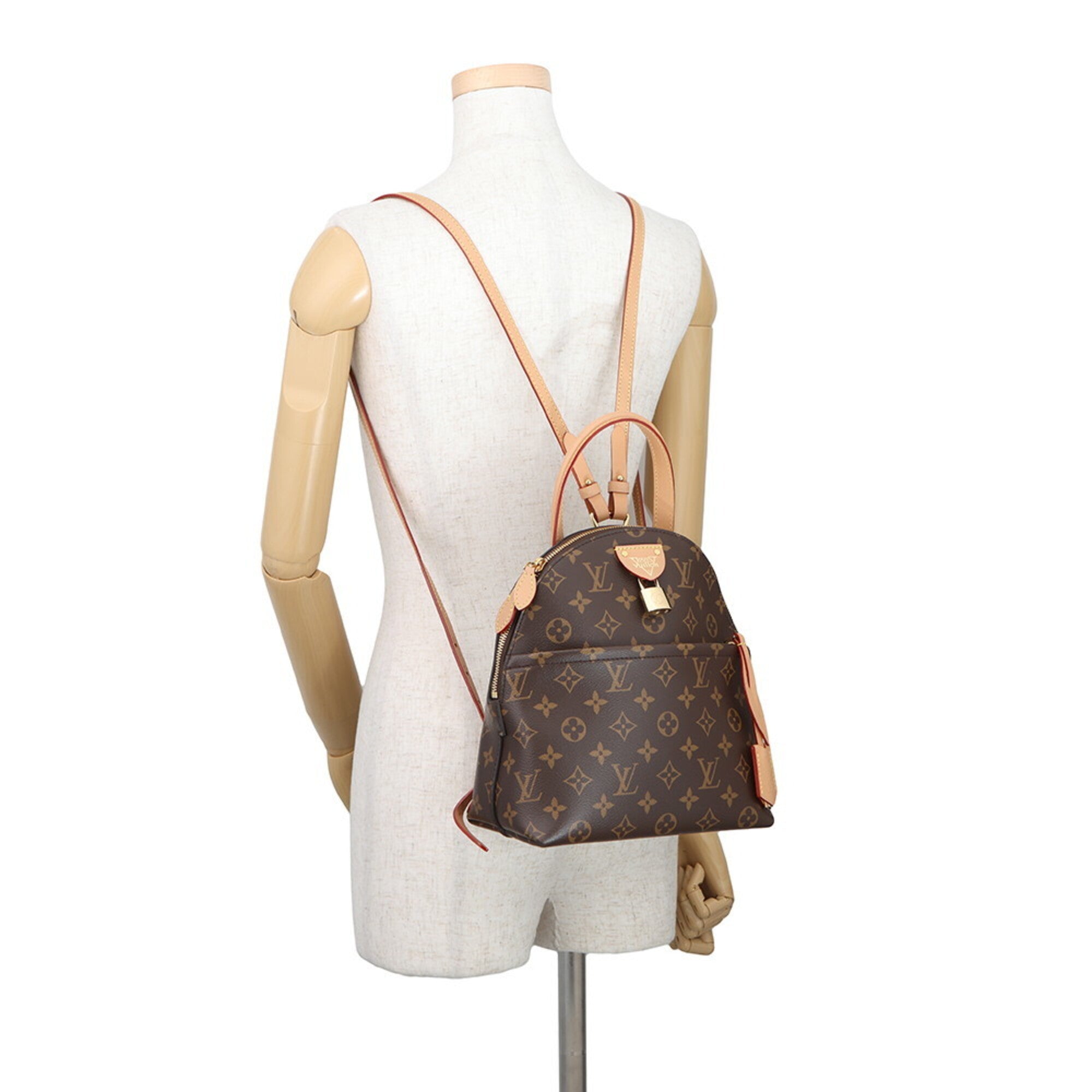 Louis Vuitton Monogram Noir Monogram Backpack Handbag (Pre-Owned)
