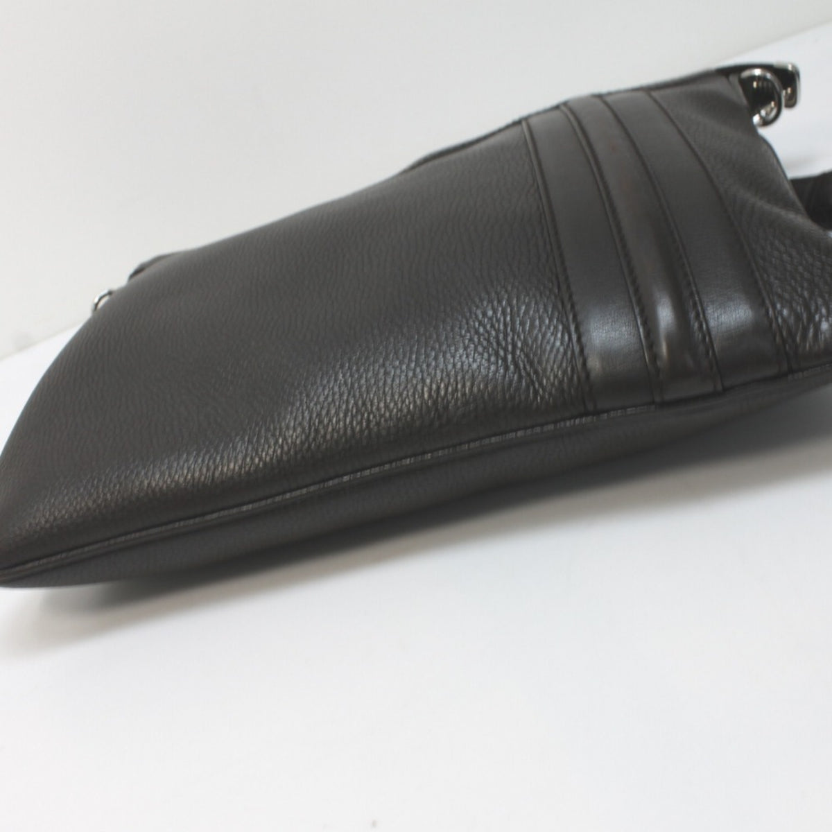 Gucci Brown Leather Shoulder Bag (Pre-Owned)