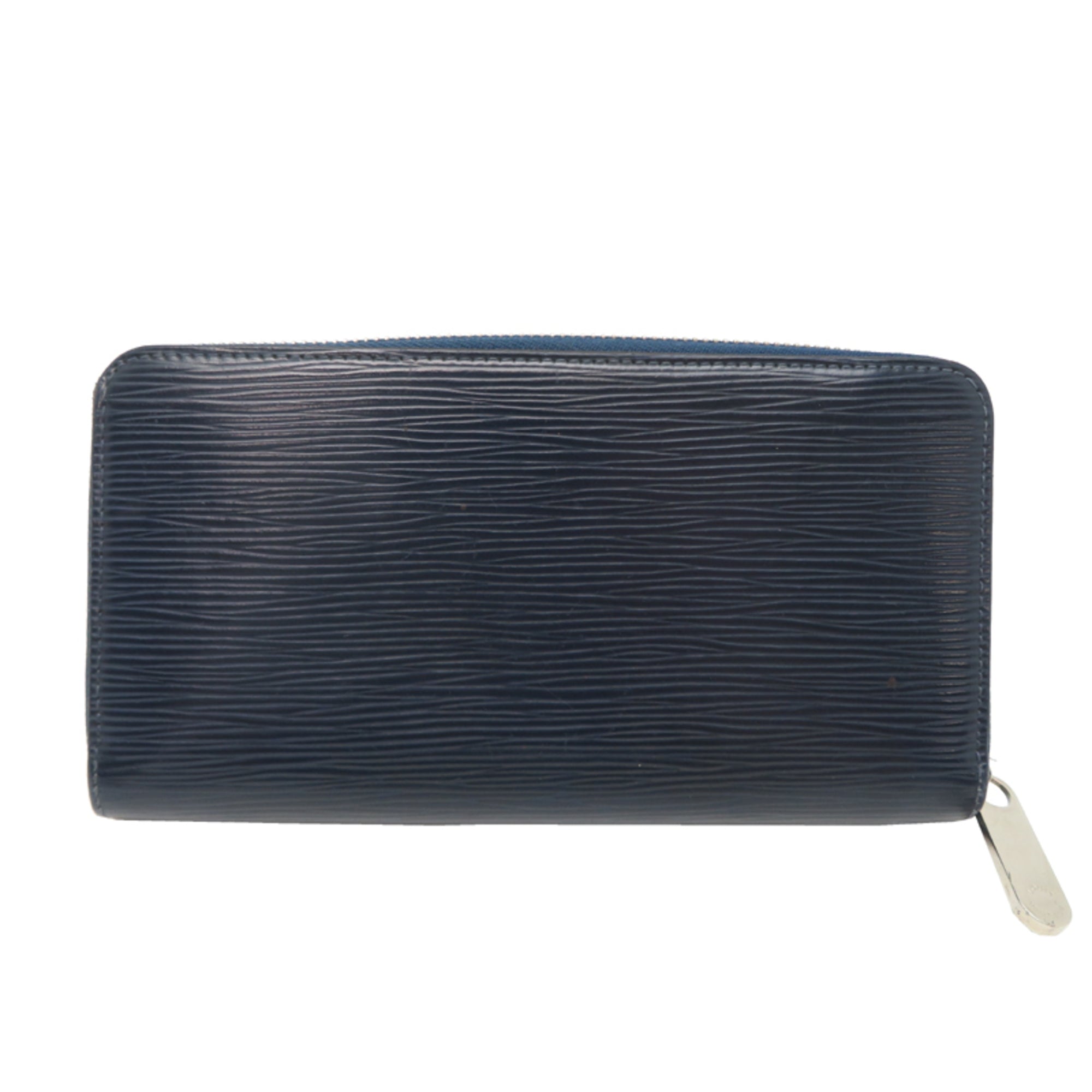 Louis Vuitton Navy Epi Leather Long Wallet (Bi-Fold) (Pre-Owned)