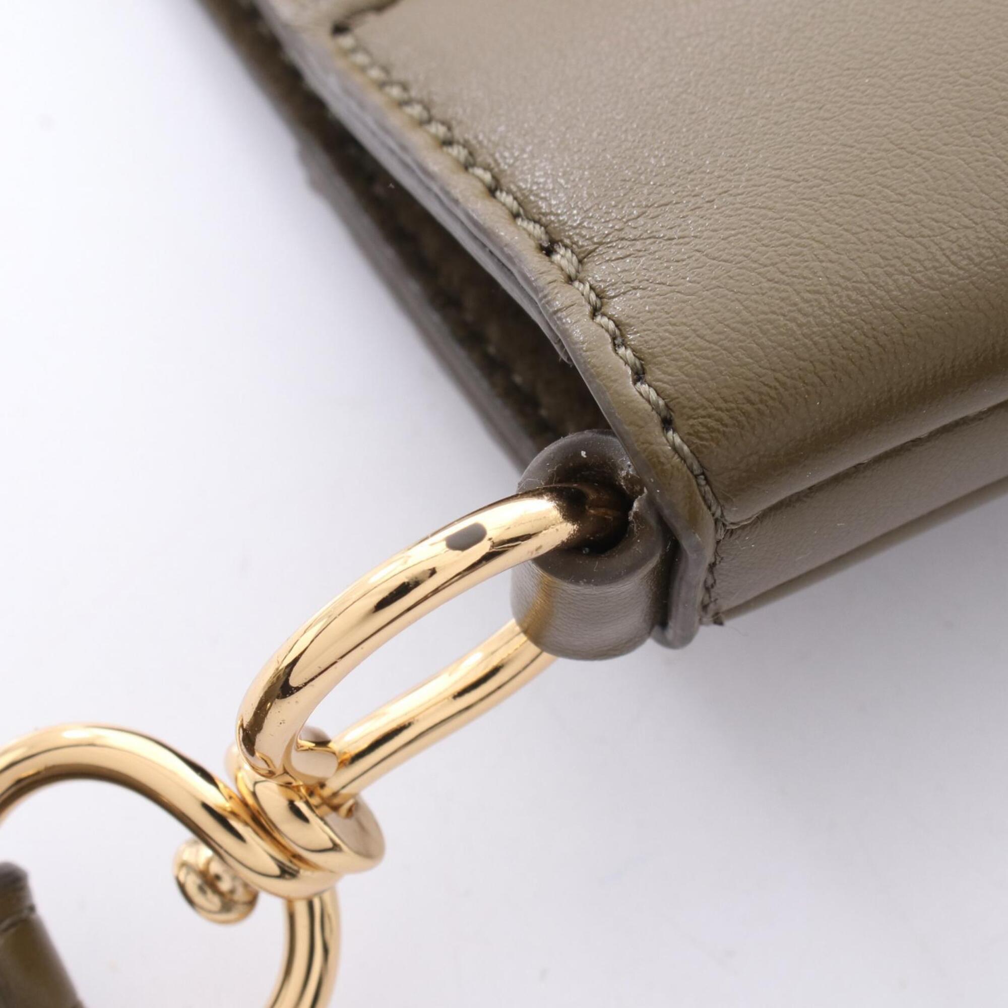 Stella Mccartney Khaki Handbag Shoulder Bag (Pre-Owned)