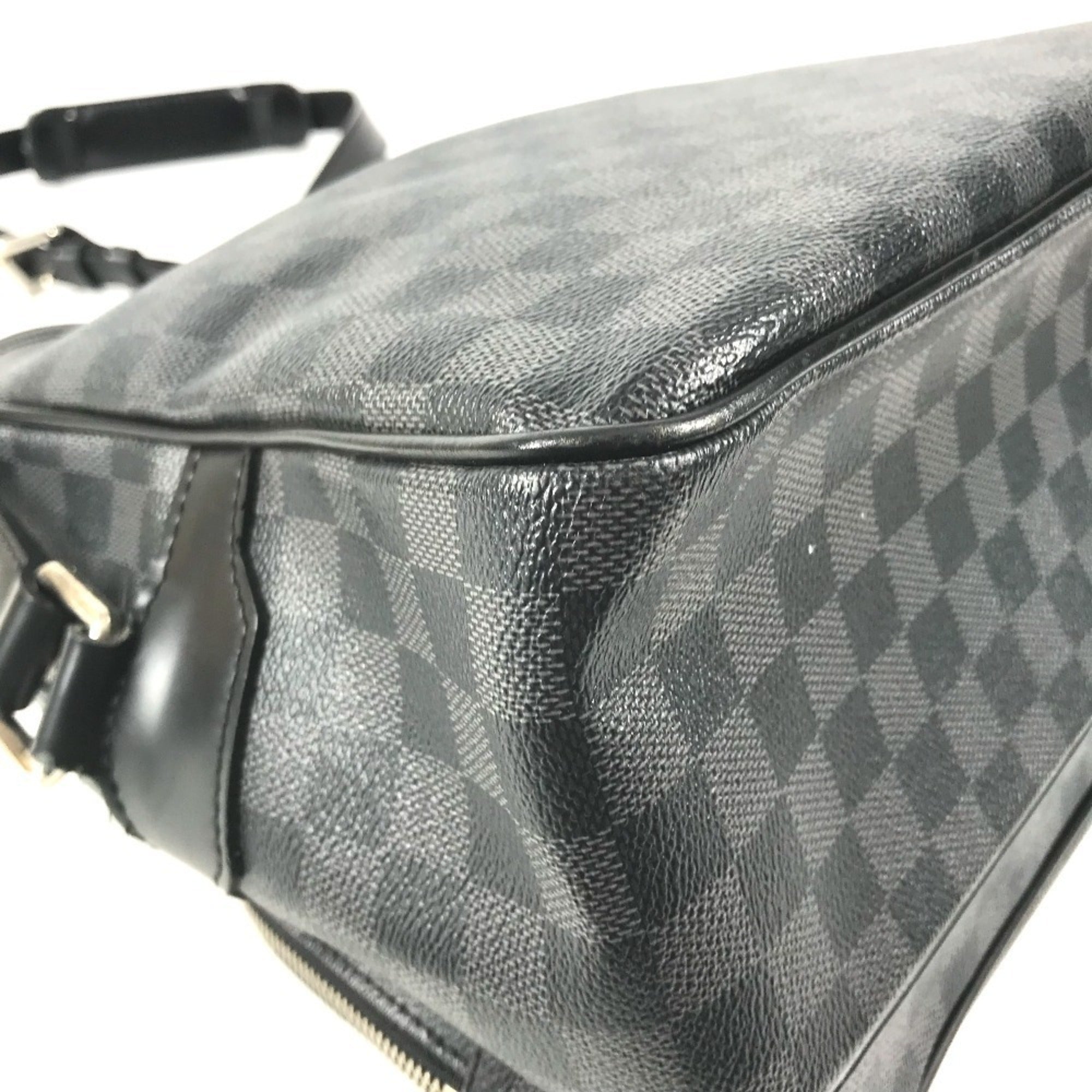 Louis Vuitton Black Damier Graphite Shoulder Bag (Pre-Owned)