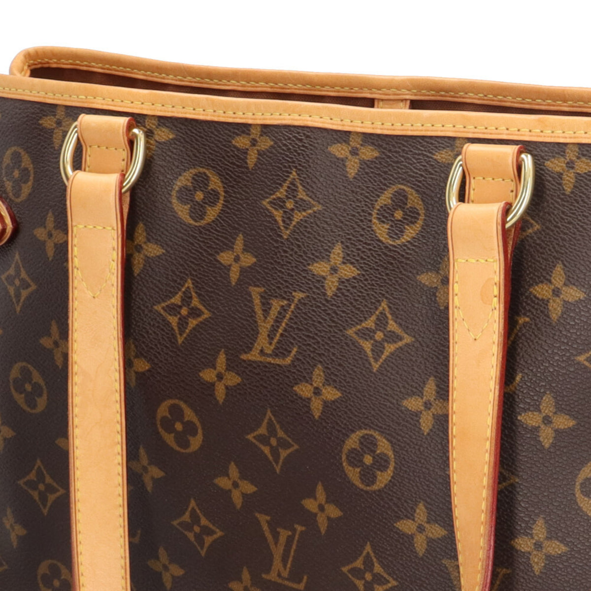 Louis Vuitton Brown Monogram Canvas Tote Bag (Pre-Owned)