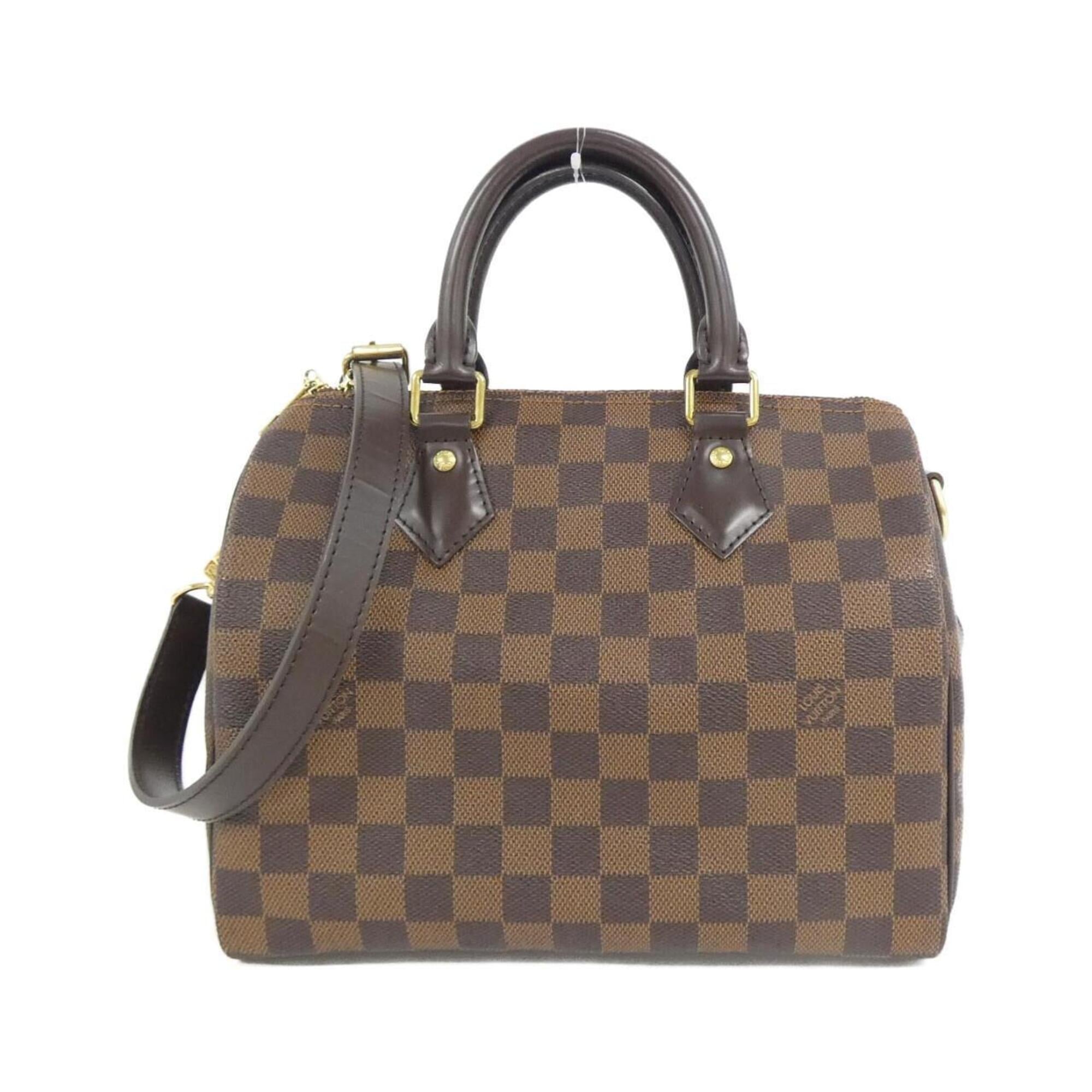 Louis Vuitton Ebene Coated Canvas Boston Bag (Pre-Owned)