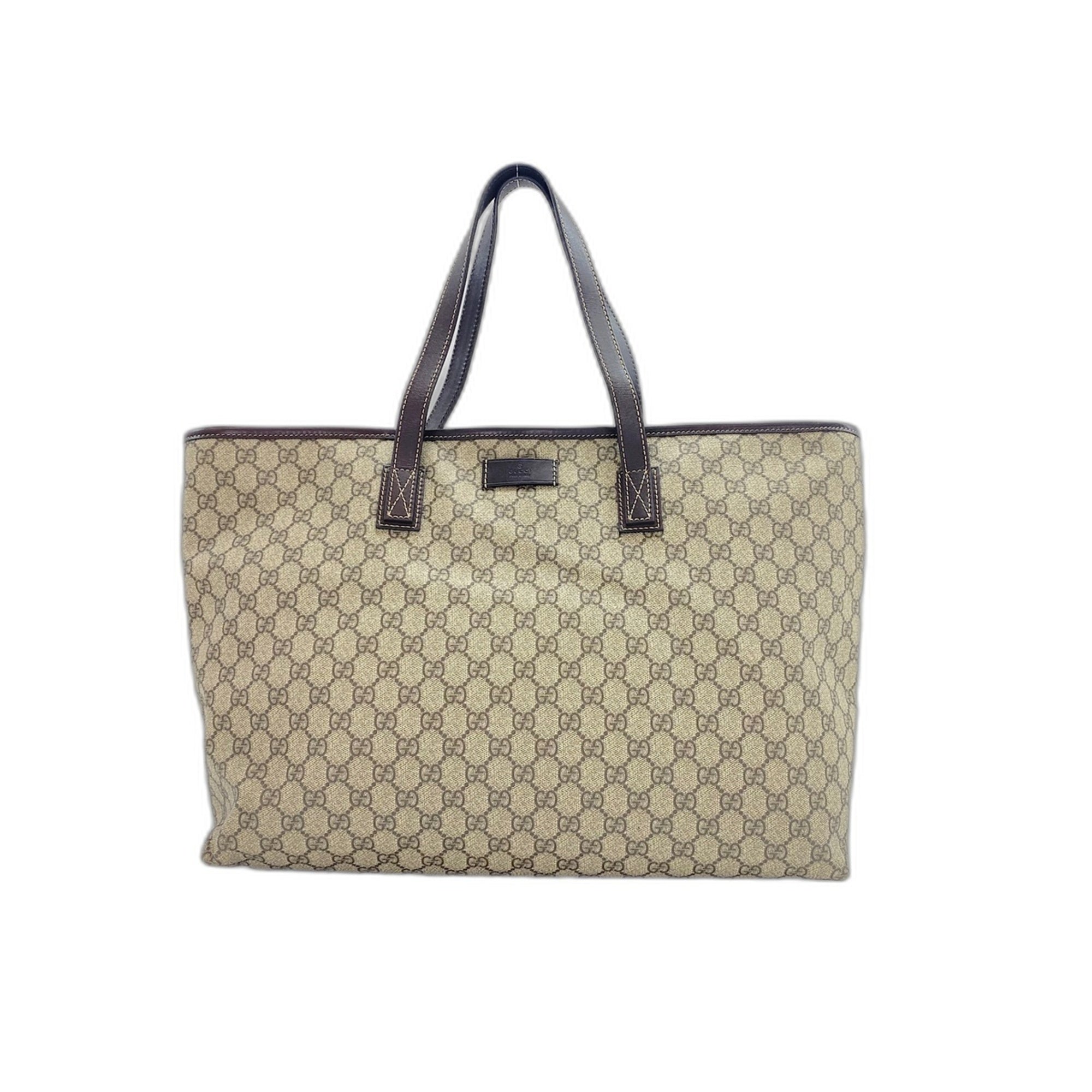 Gucci Brown Gg Supreme Handbag (Pre-Owned)