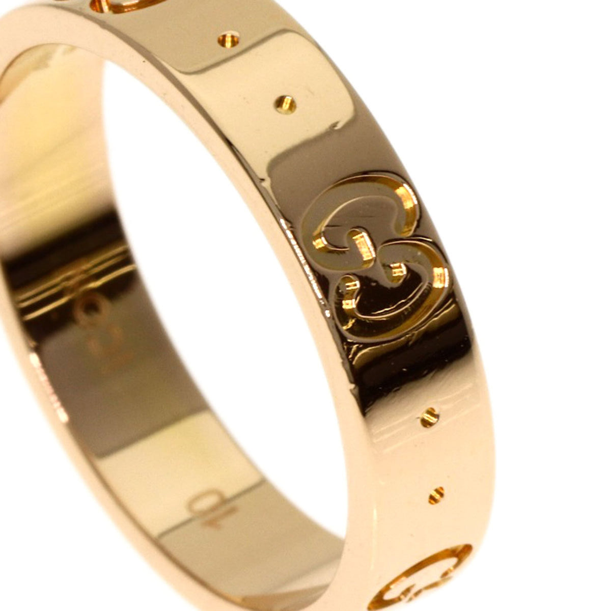 Gucci Pink Gold (18K) Band Ring (Pre-Owned)