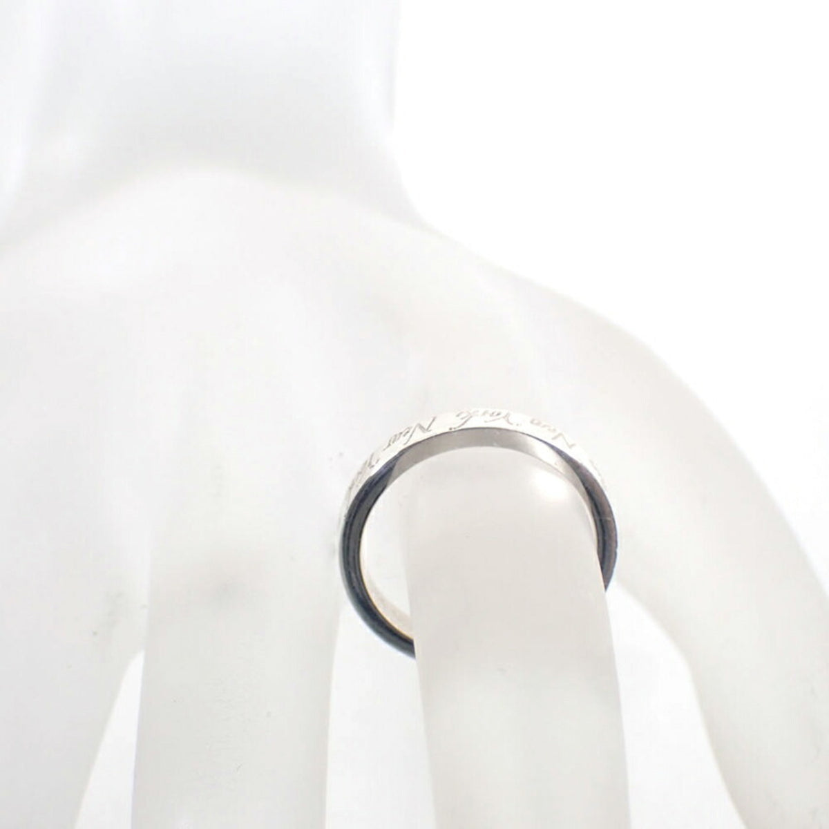 Tiffany Sterling Silver 925 Band Ring (Pre-Owned)