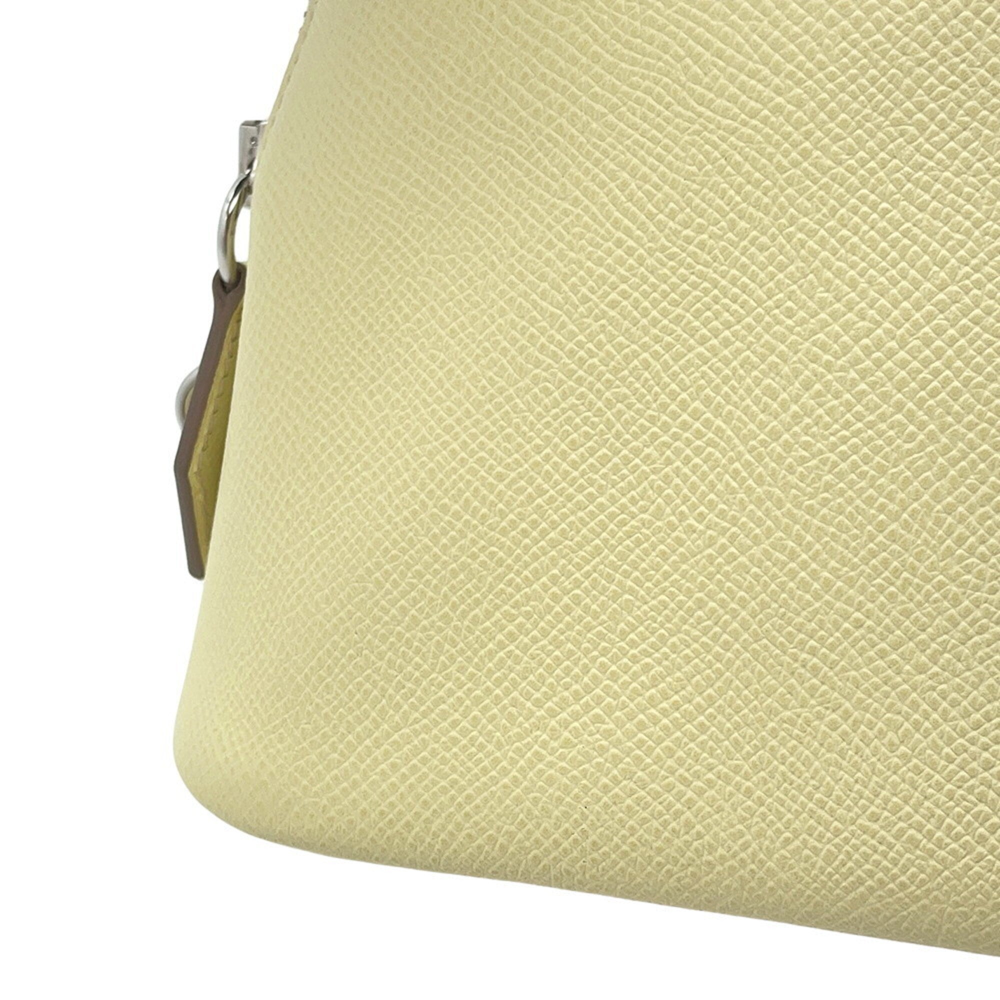 Hermes Bolide Jaune Epsom Leather Handbag Shoulder Bag (Pre-Owned)
