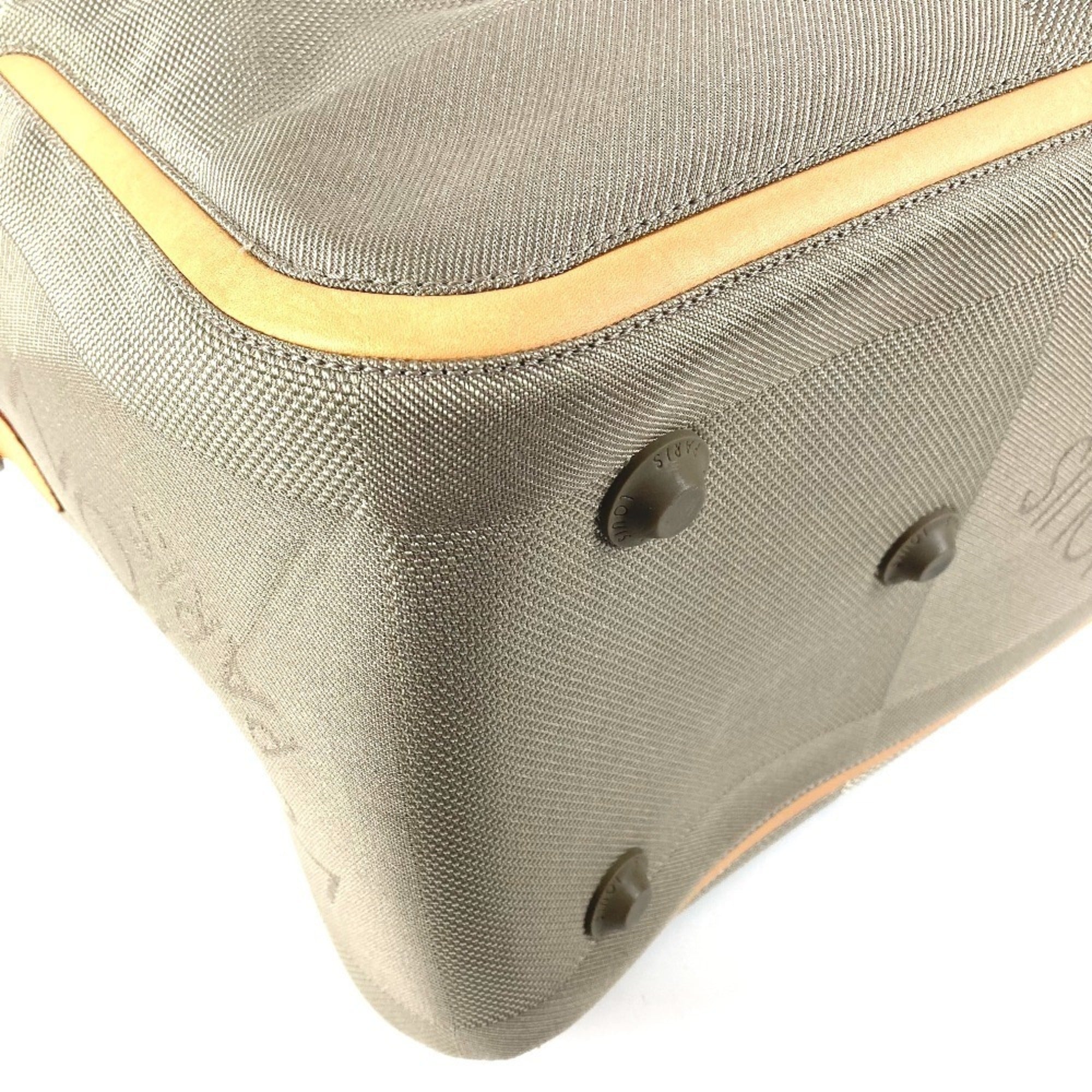 Louis Vuitton Beige Sable Damier Geant Canvas Boston Bag Shoulder Bag (Pre-Owned)