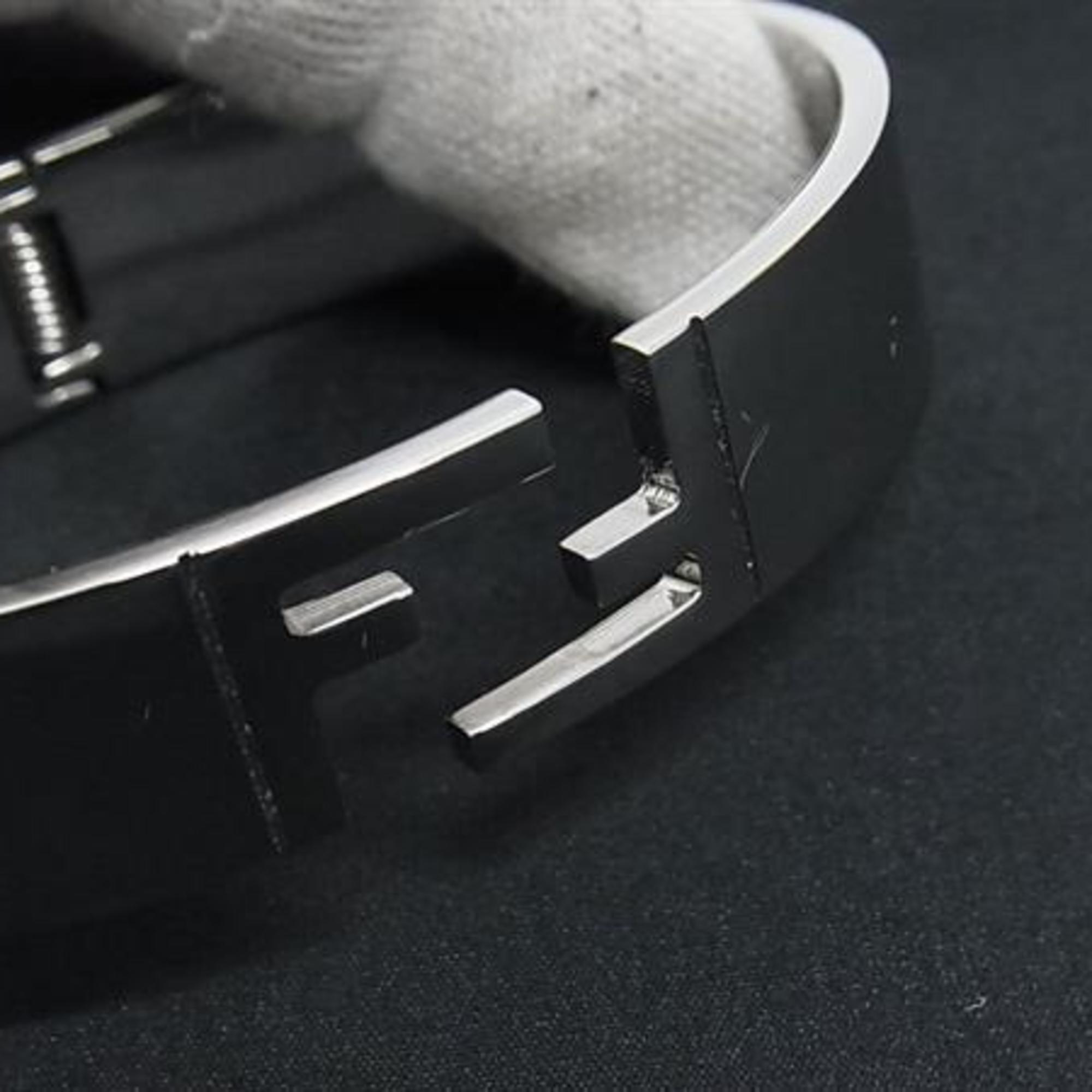 Fendi Silver Metal Bangle (Pre-Owned)