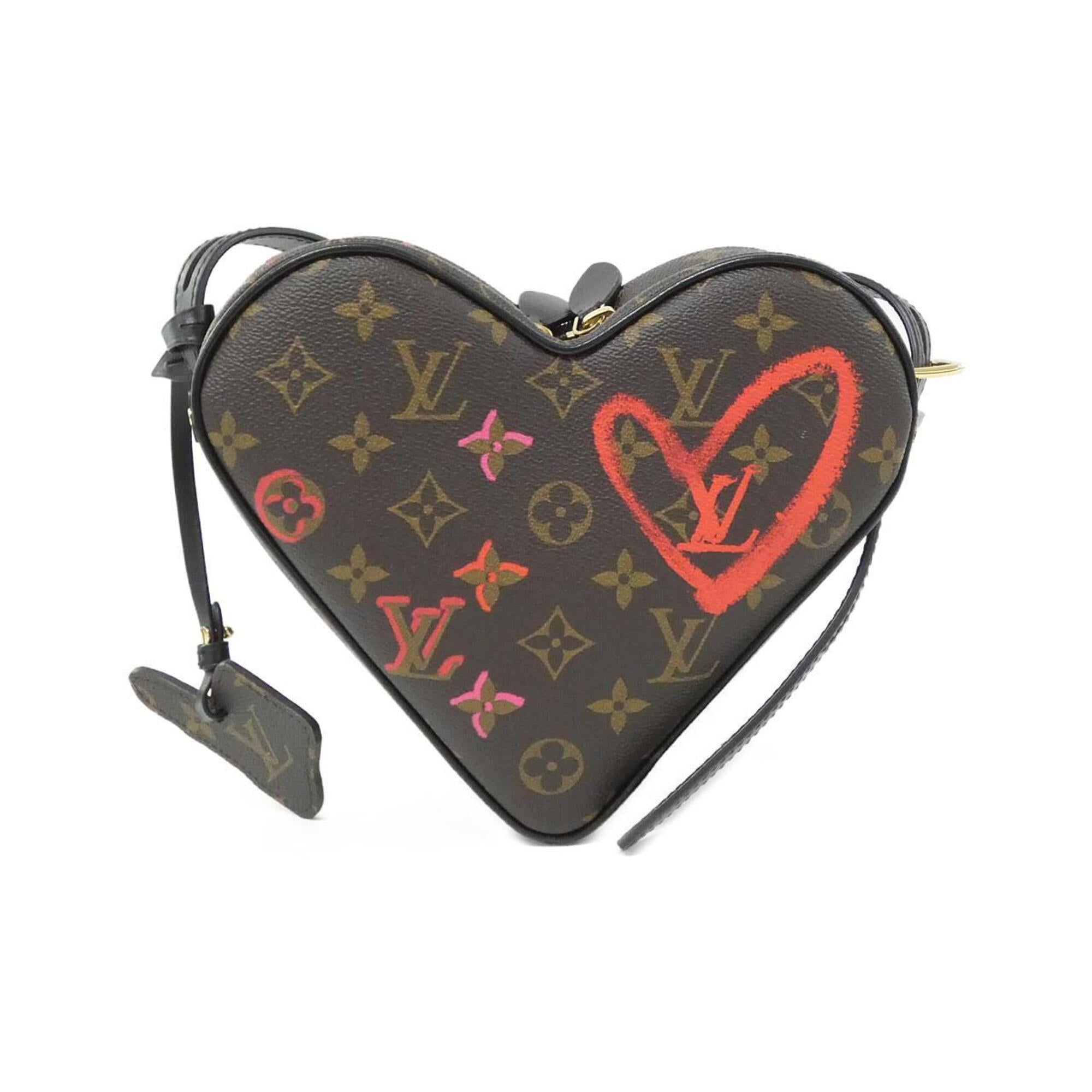 Louis Vuitton Brown Coated Canvas Shoulder Bag (Pre-Owned)