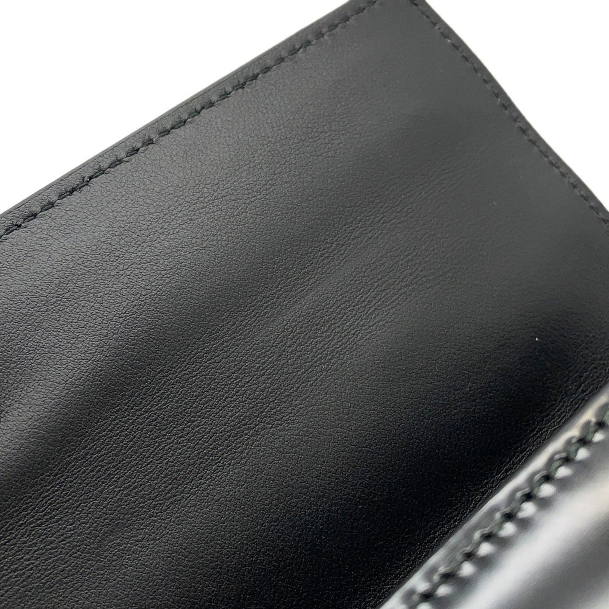 Gucci Black Leather Handbag Shoulder Bag (Pre-Owned)