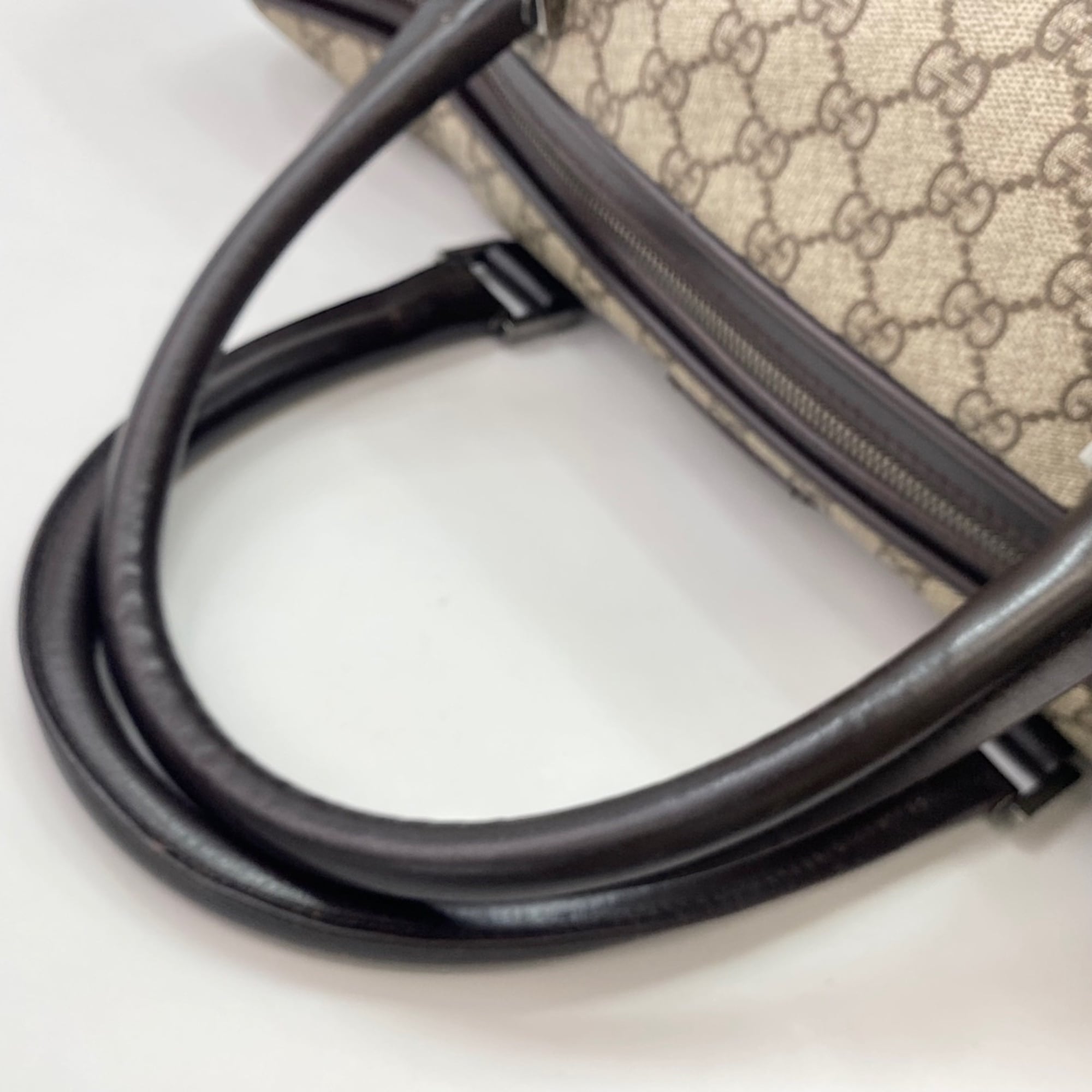 Gucci Brown Boston Bag (Pre-Owned)