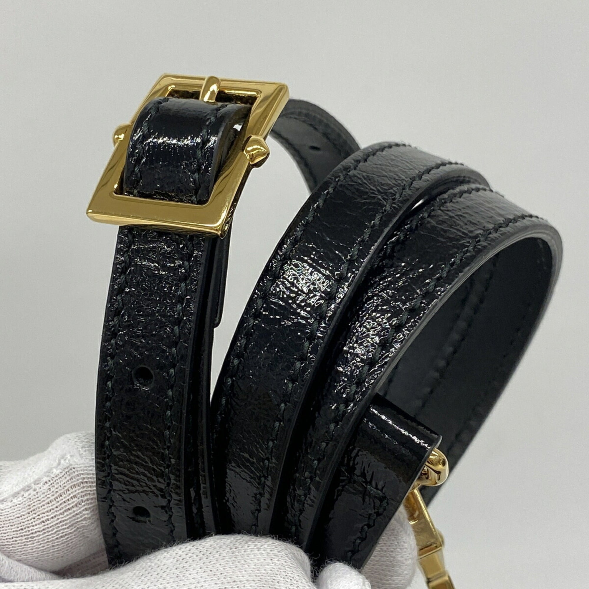 Gucci Black Suede Handbag (Pre-Owned)