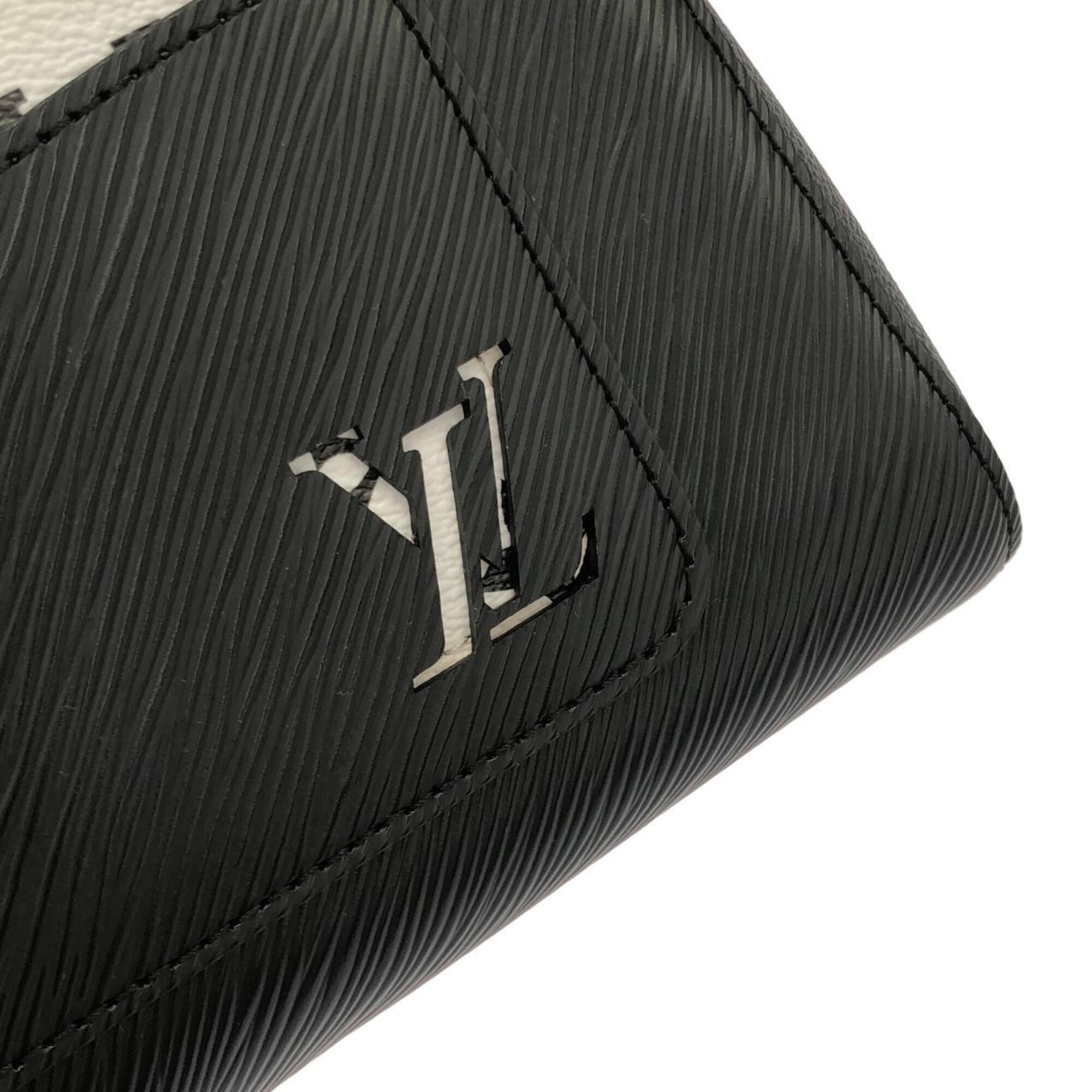 Louis Vuitton Black Leather Handbag Pouch (Pre-Owned)