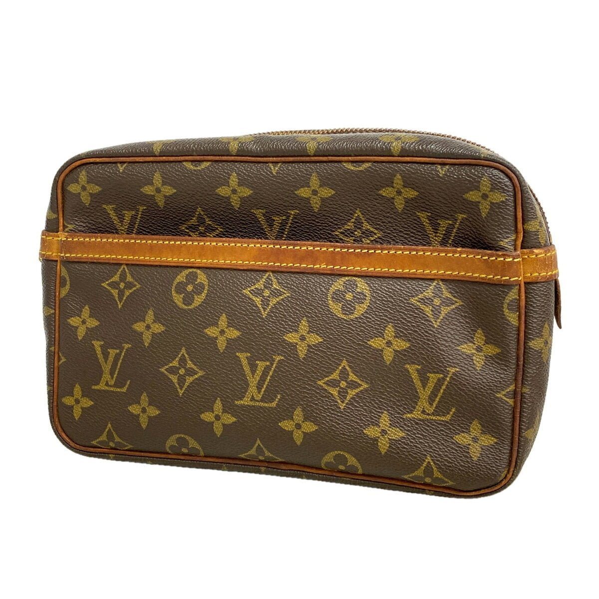 Louis Vuitton Brown Clutch Bag (Pre-Owned)