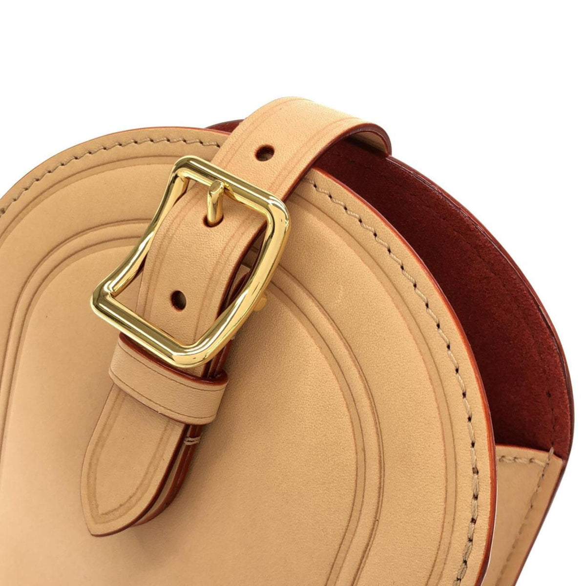 Louis Vuitton Natural Leather Shoulder Bag (Pre-Owned)