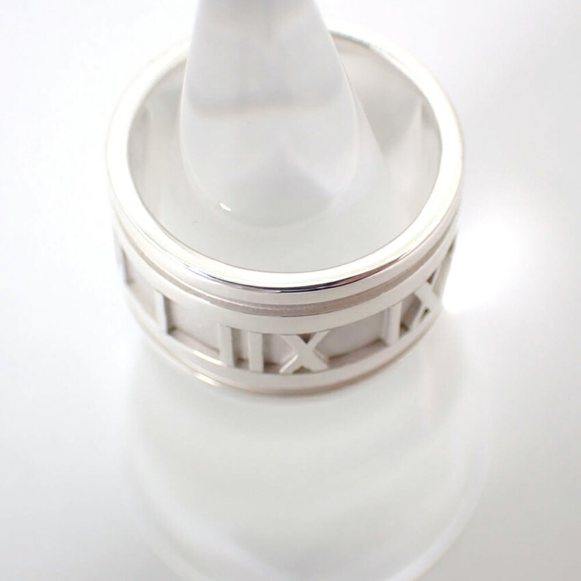 Tiffany Silver Sterling Silver 925 Band Ring (Pre-Owned)