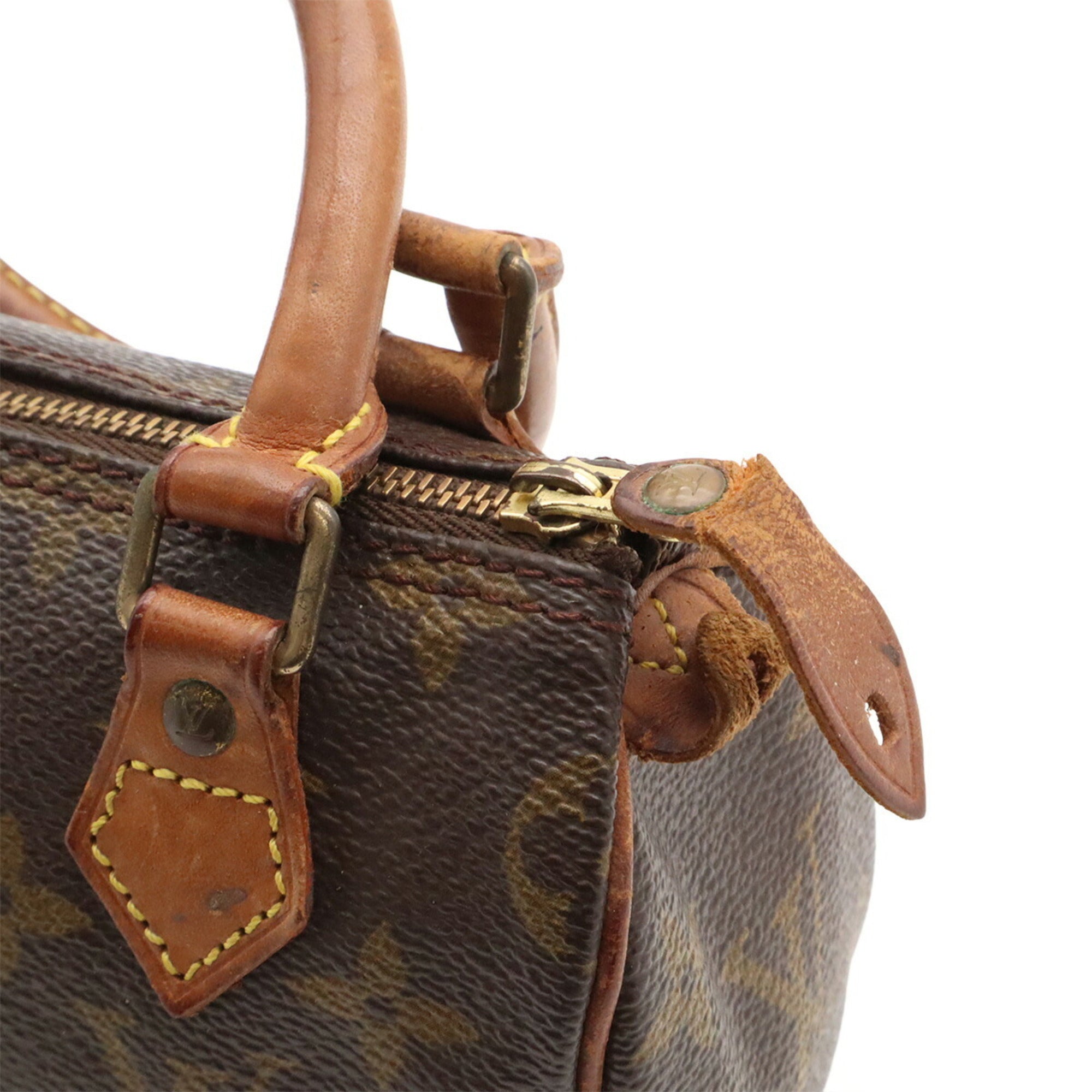 Louis Vuitton Brown Monogram Mini Handbag Pouch (Pre-Owned)