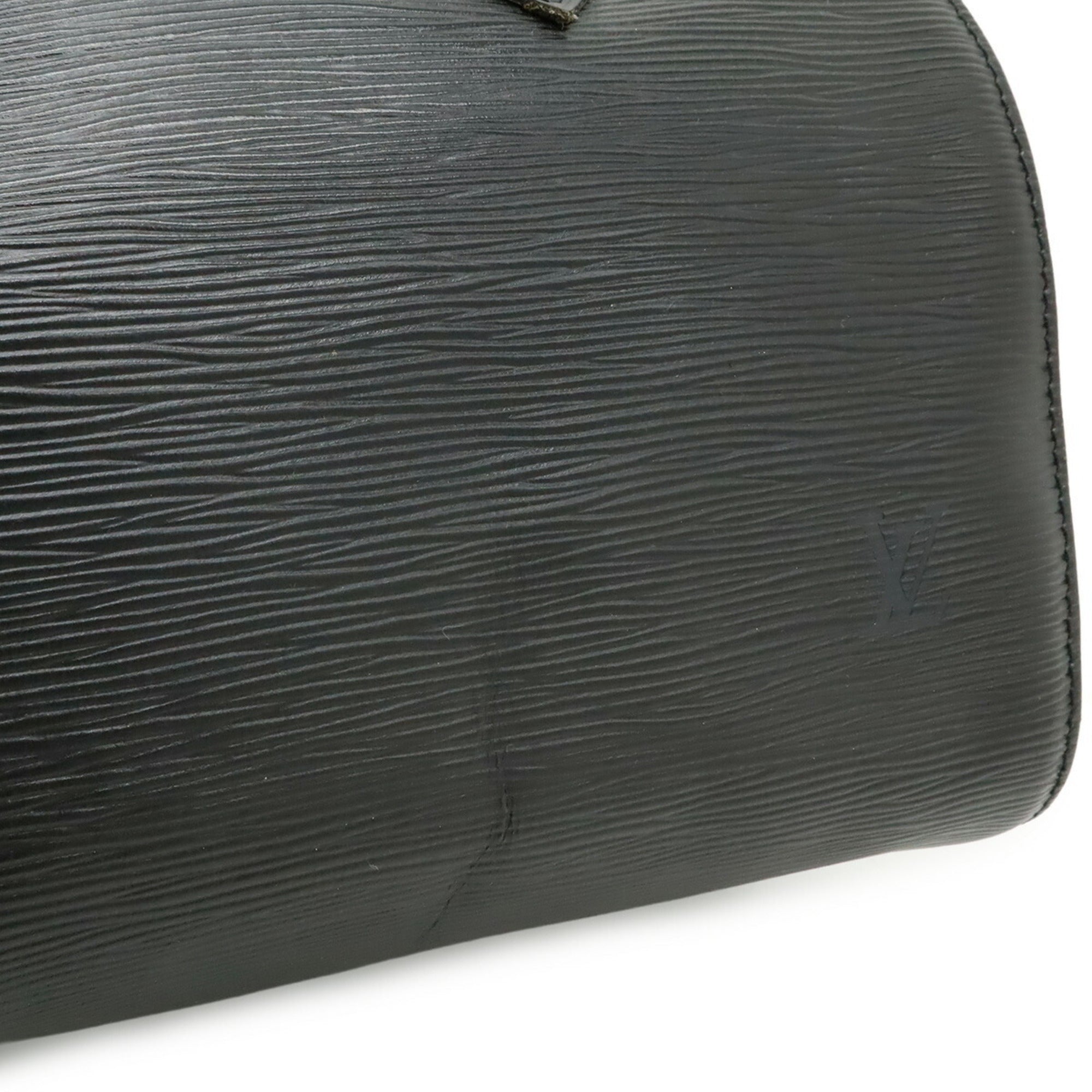 Louis Vuitton Black Noir Epi Leather Handbag (Pre-Owned)