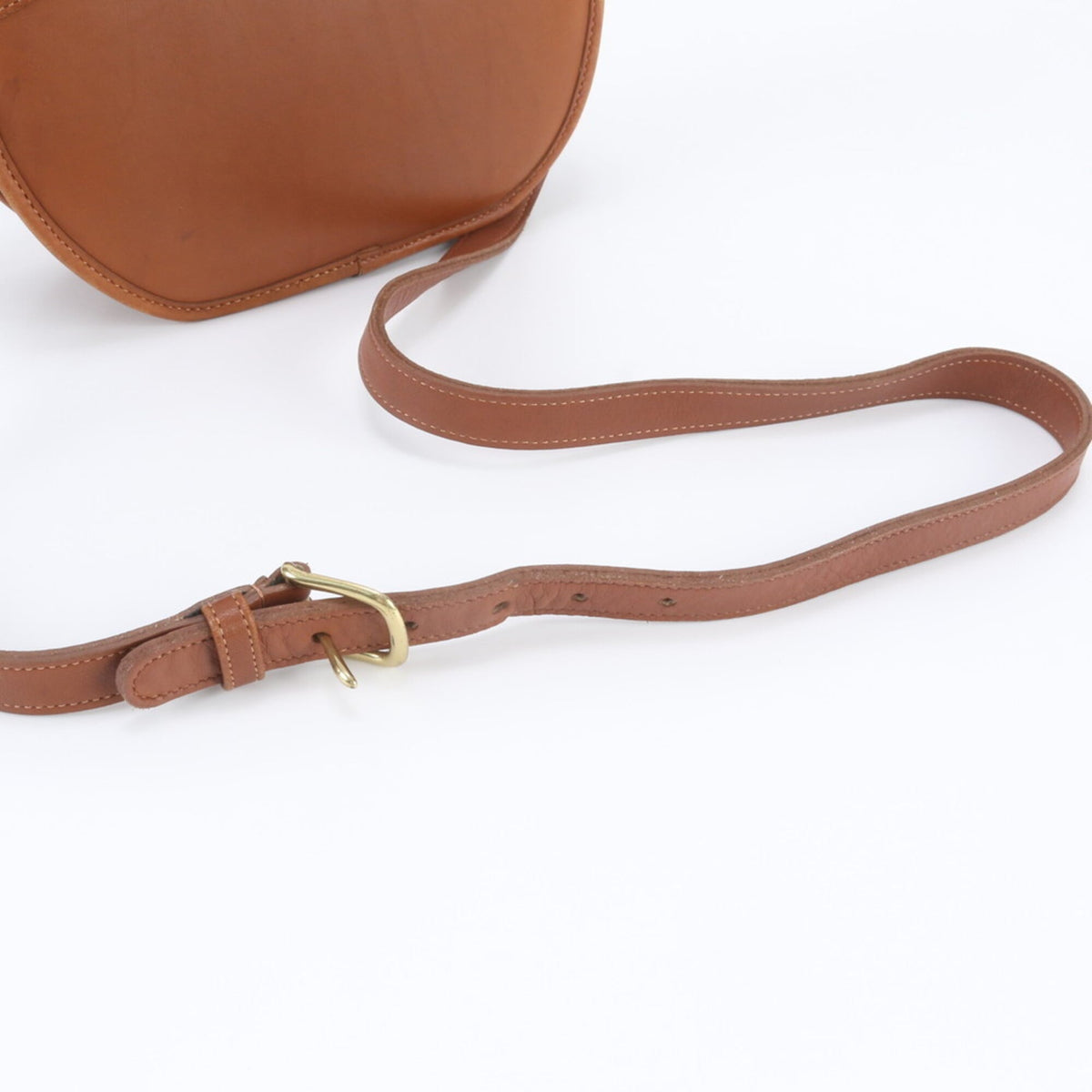 Coach Brown Leather Crossbody Bag Shoulder Bag (Pre-Owned)