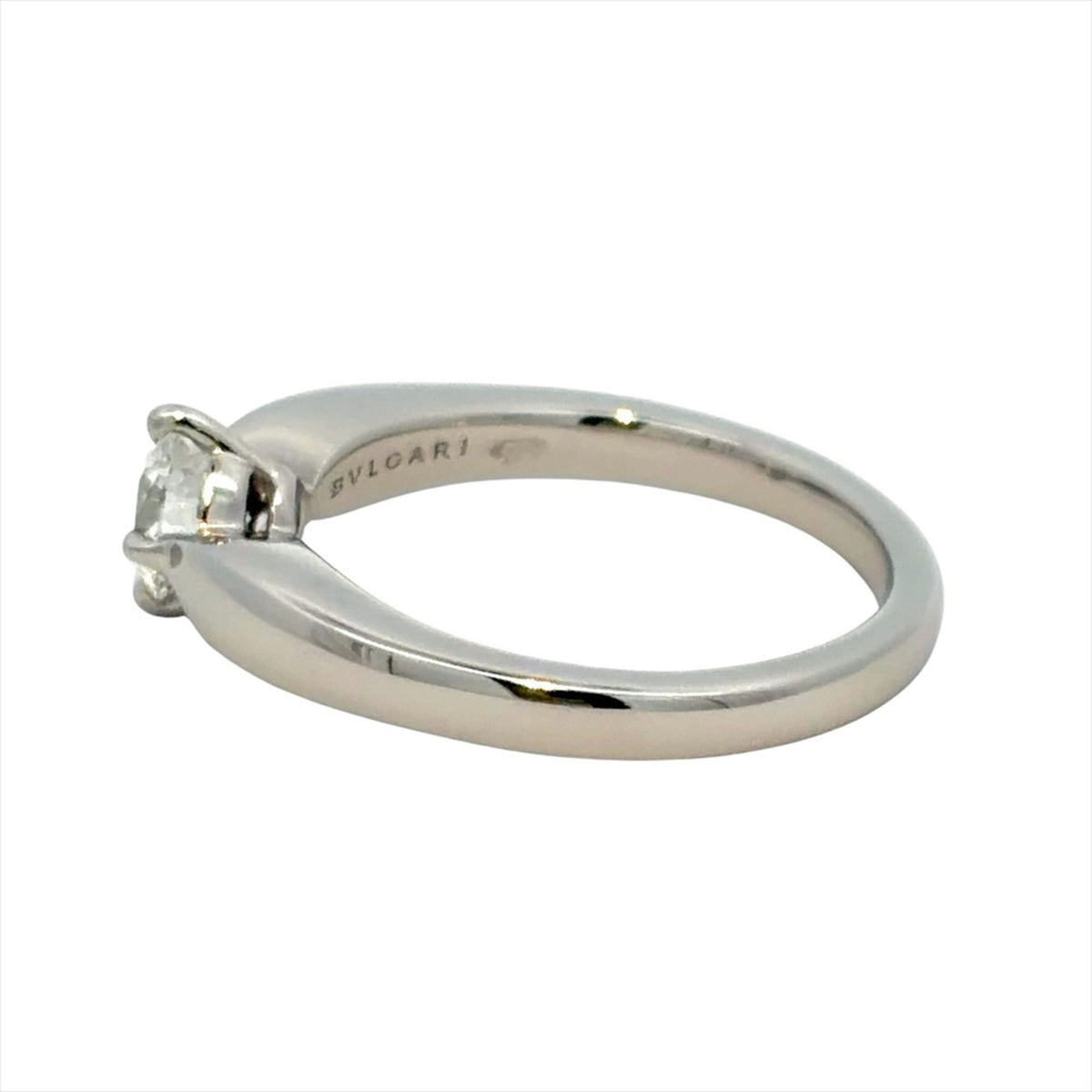 Bvlgari Platinum 950 Band Ring (Pre-Owned)