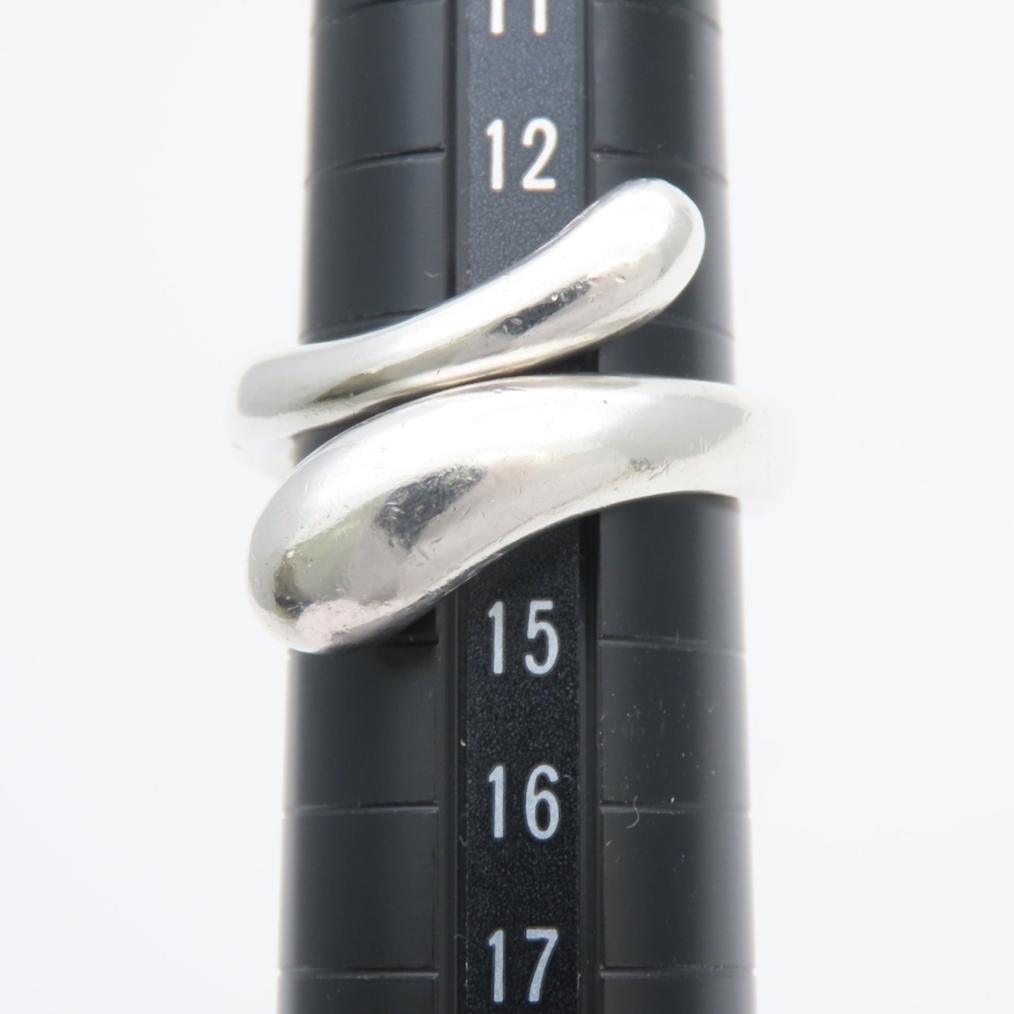 Tiffany Silver Silver 925 Band Ring (Pre-Owned)