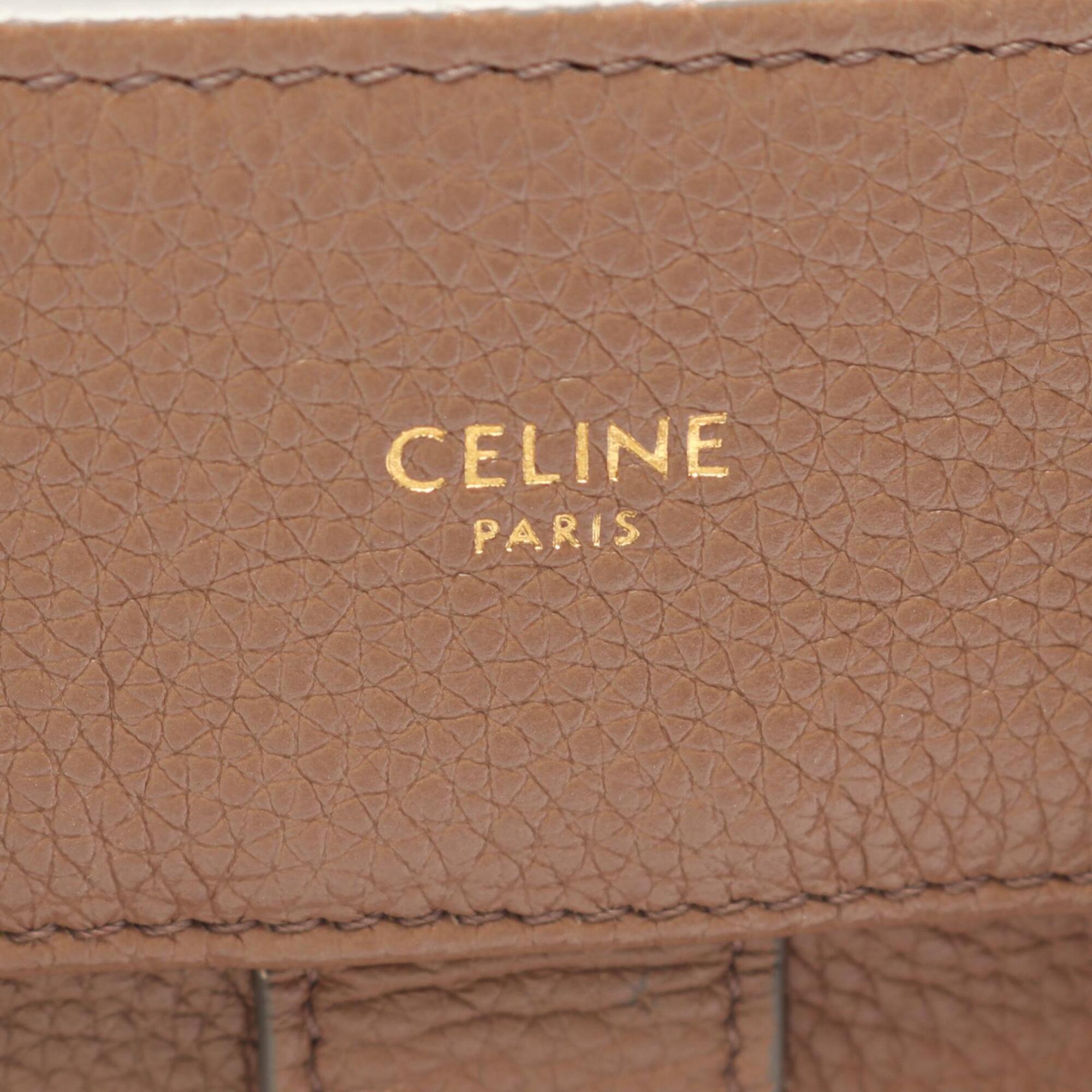 Celine Brown Leather Handbag (Pre-Owned)