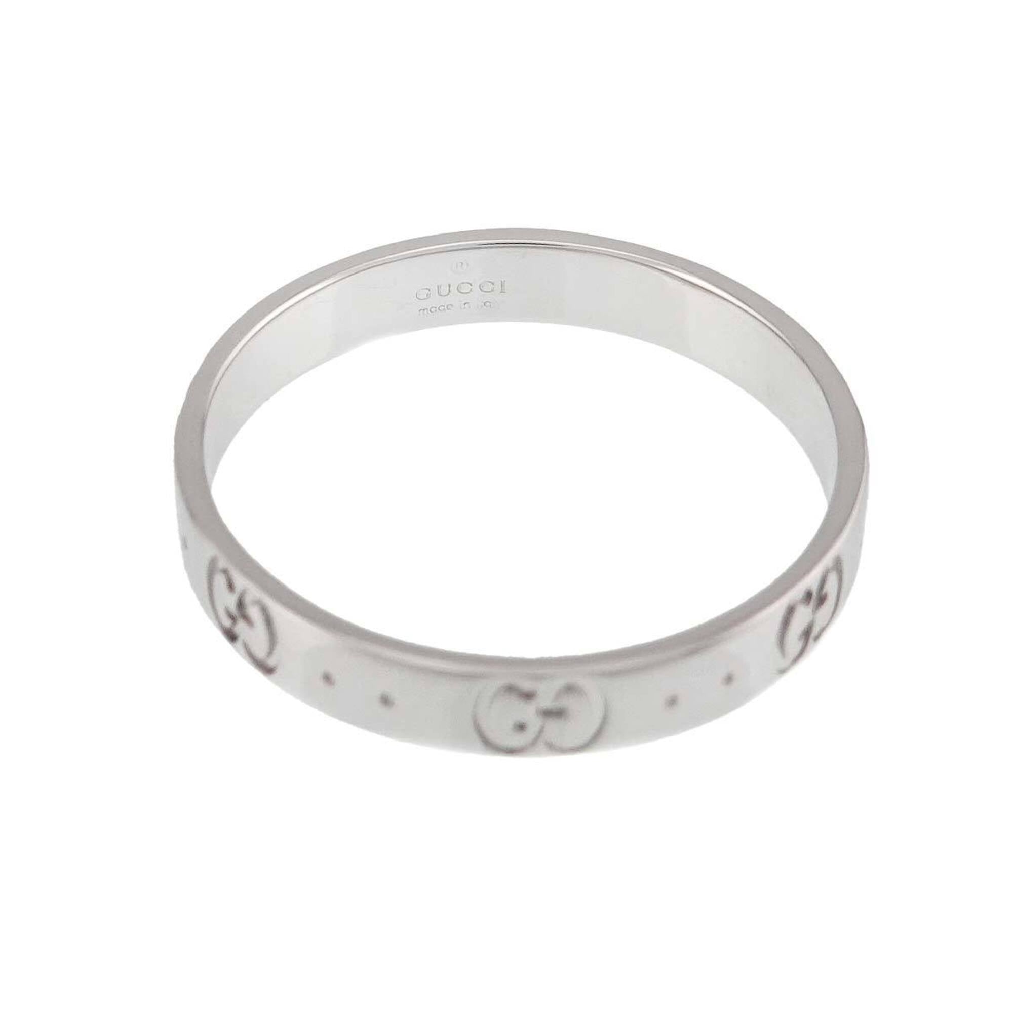 Gucci White Gold (18K) Band Ring (Pre-Owned)