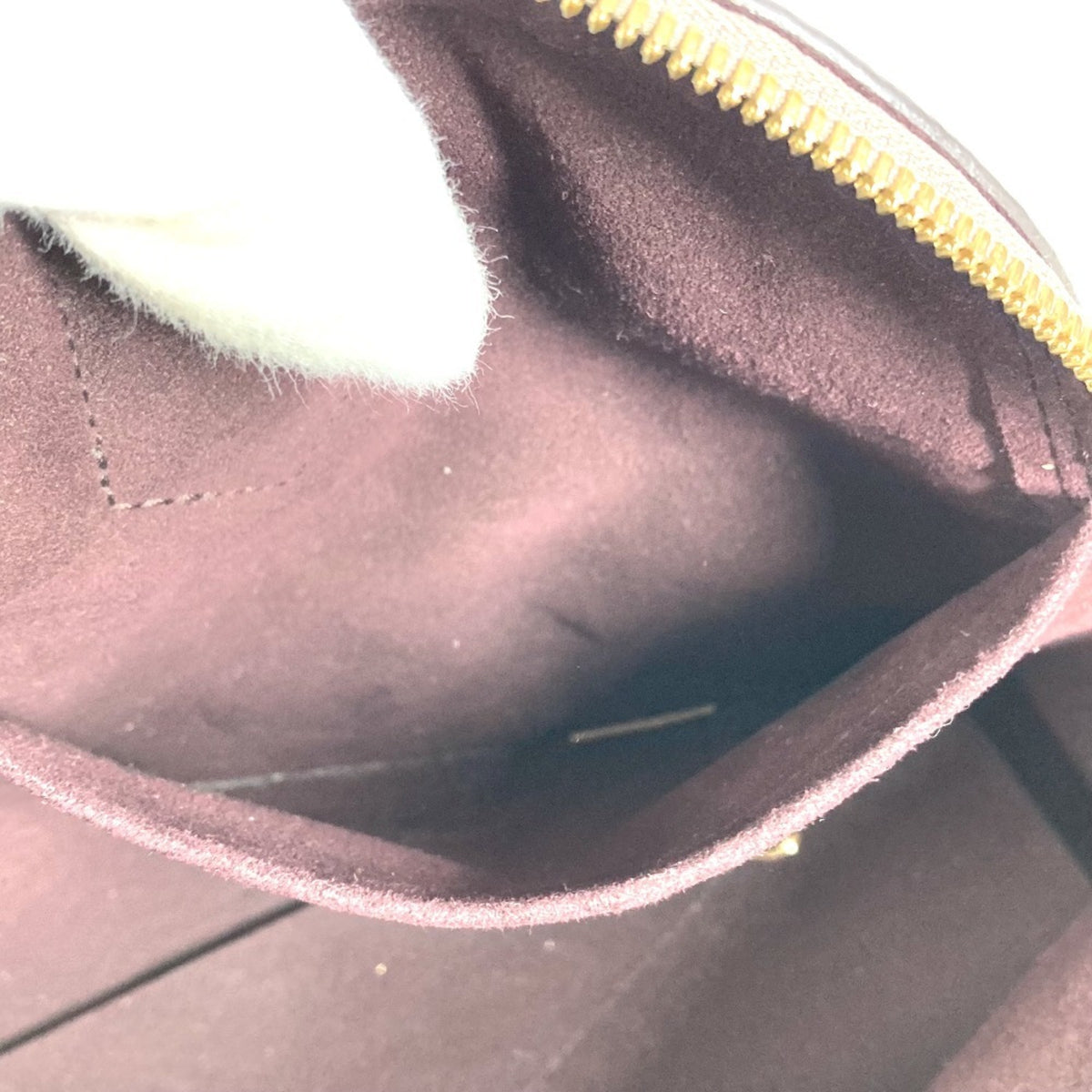 Louis Vuitton Beige Monogram Empreinte Leather Handbag Tote Bag (Pre-Owned)