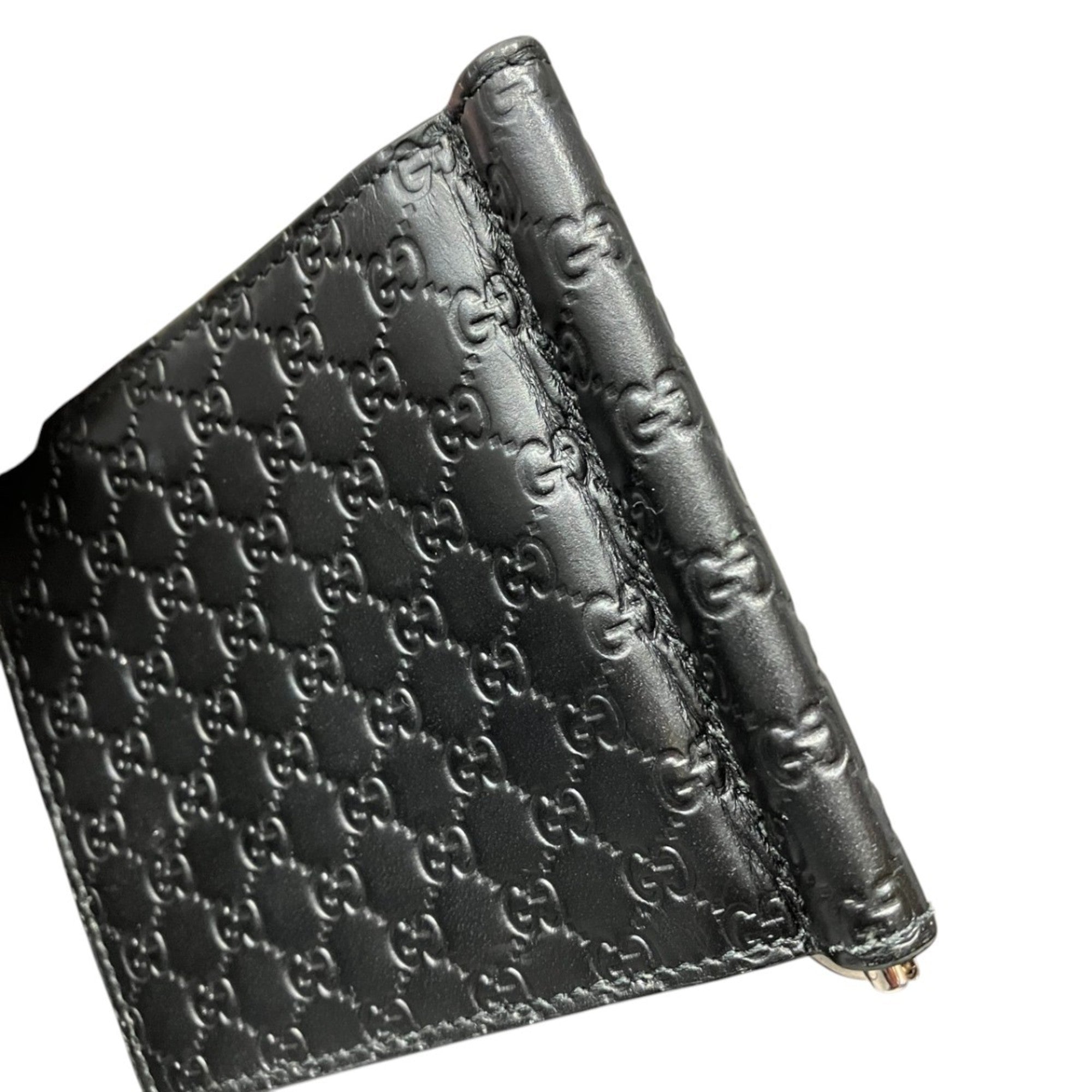 Gucci Black Leather Wallet (Bi-Fold) (Pre-Owned)