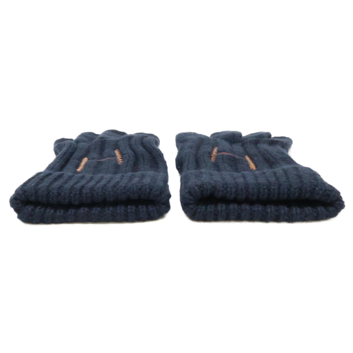 Hermes Navy Cashmere Warm Gloves (Pre-Owned)