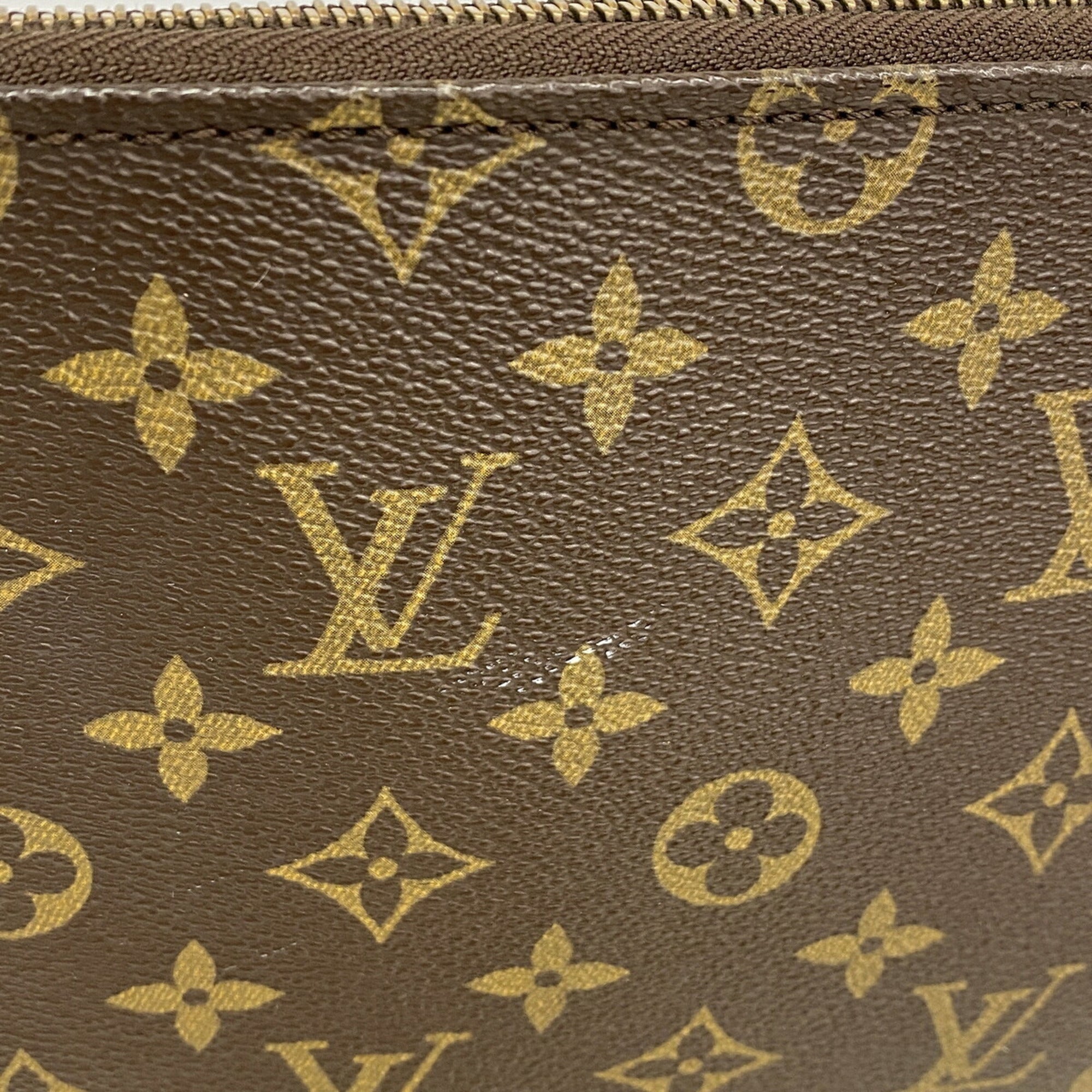 Louis Vuitton Brown Clutch Bag (Pre-Owned)