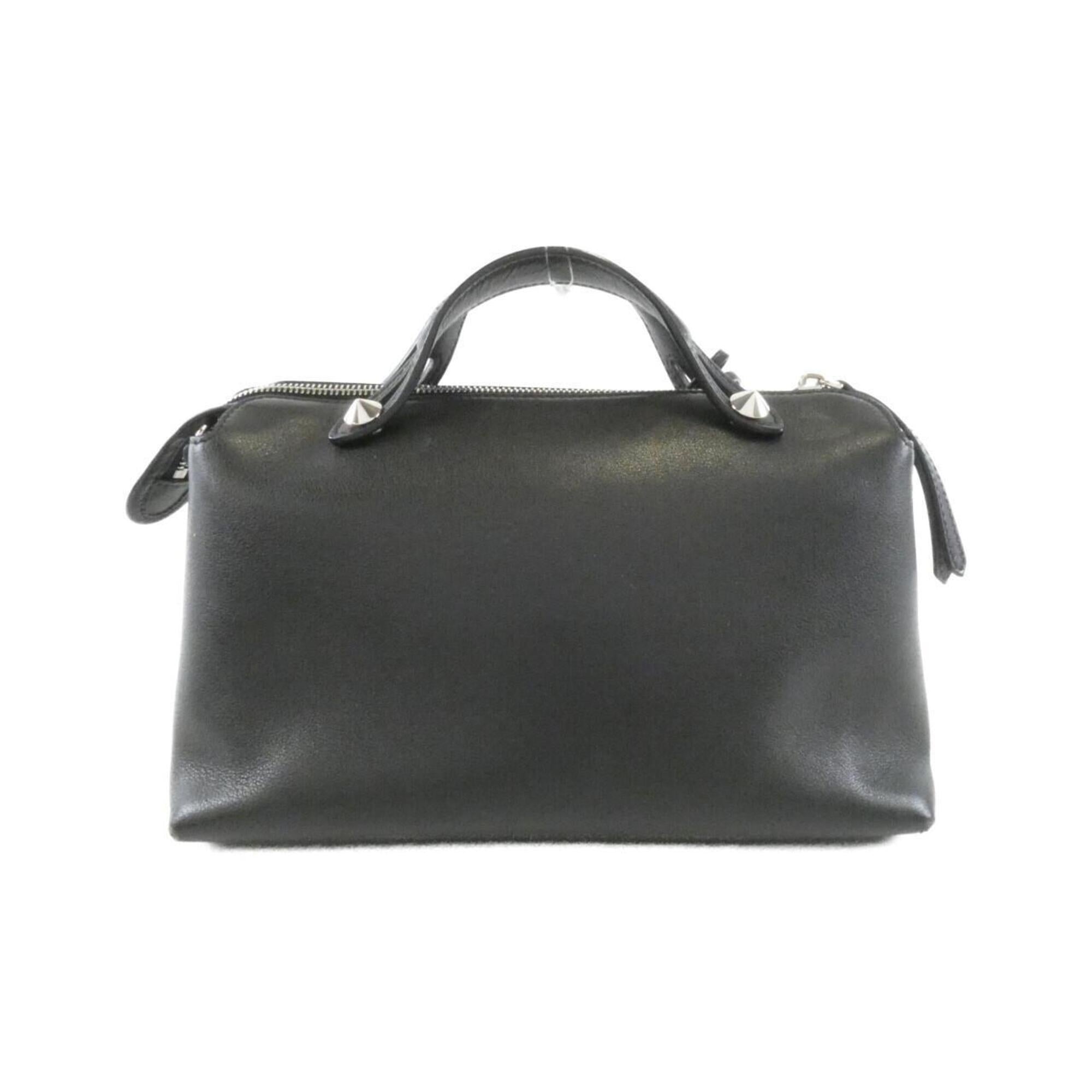 Fendi Black Leather Handbag (Pre-Owned)