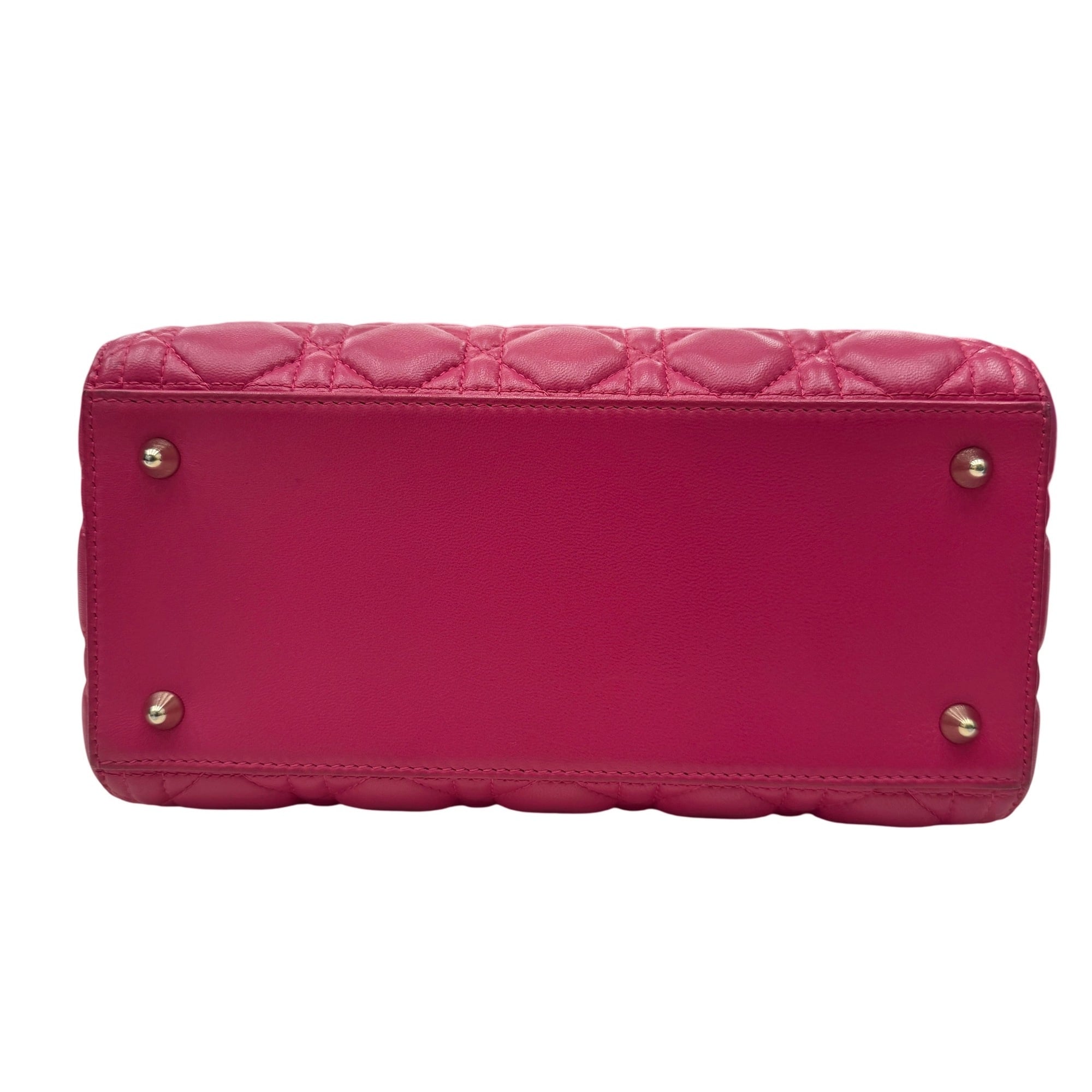 Christian Dior Pink Leather Handbag (Pre-Owned)