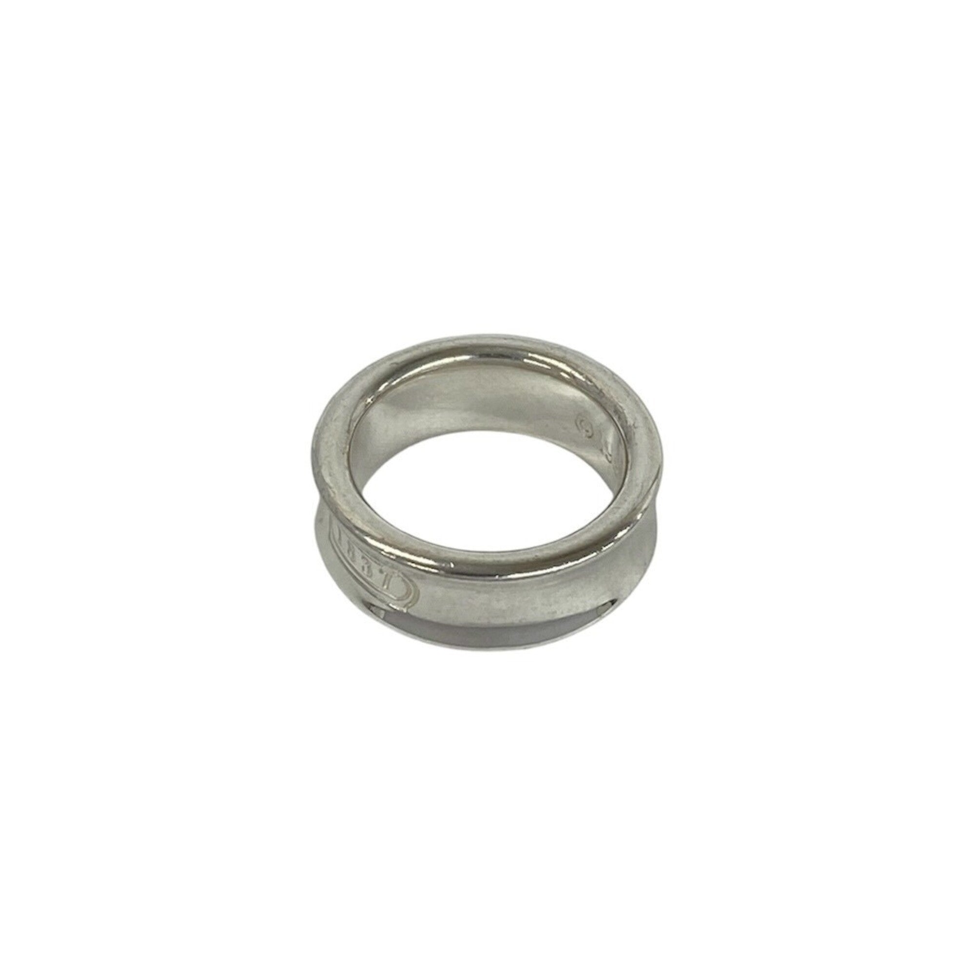 Tiffany Silver Silver 925 Band Ring (Pre-Owned)