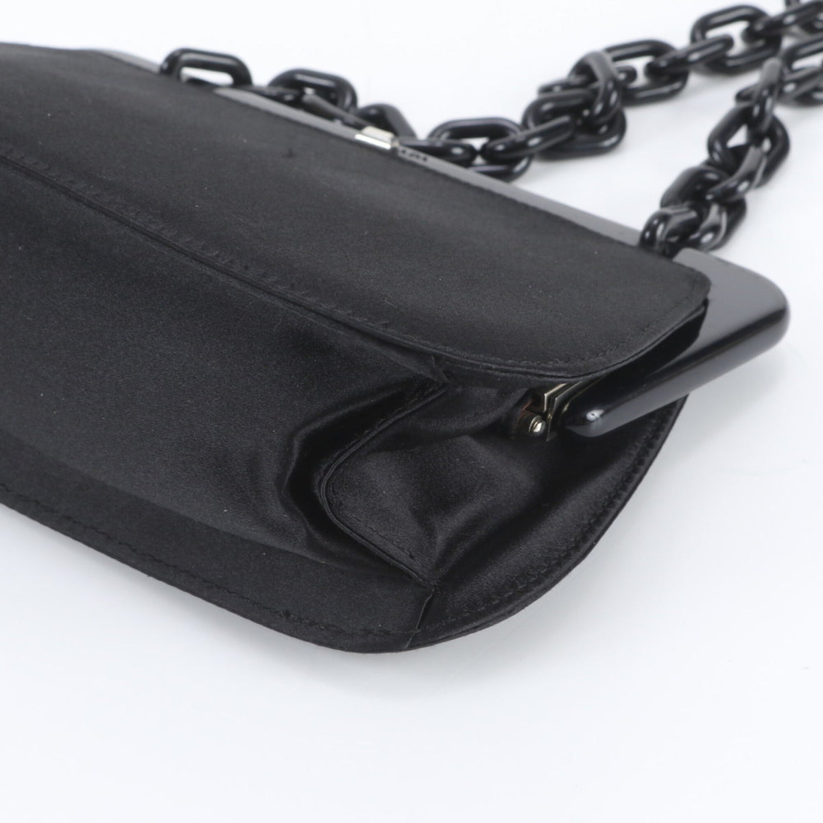 Prada Black Handbag Shoulder Bag (Pre-Owned)