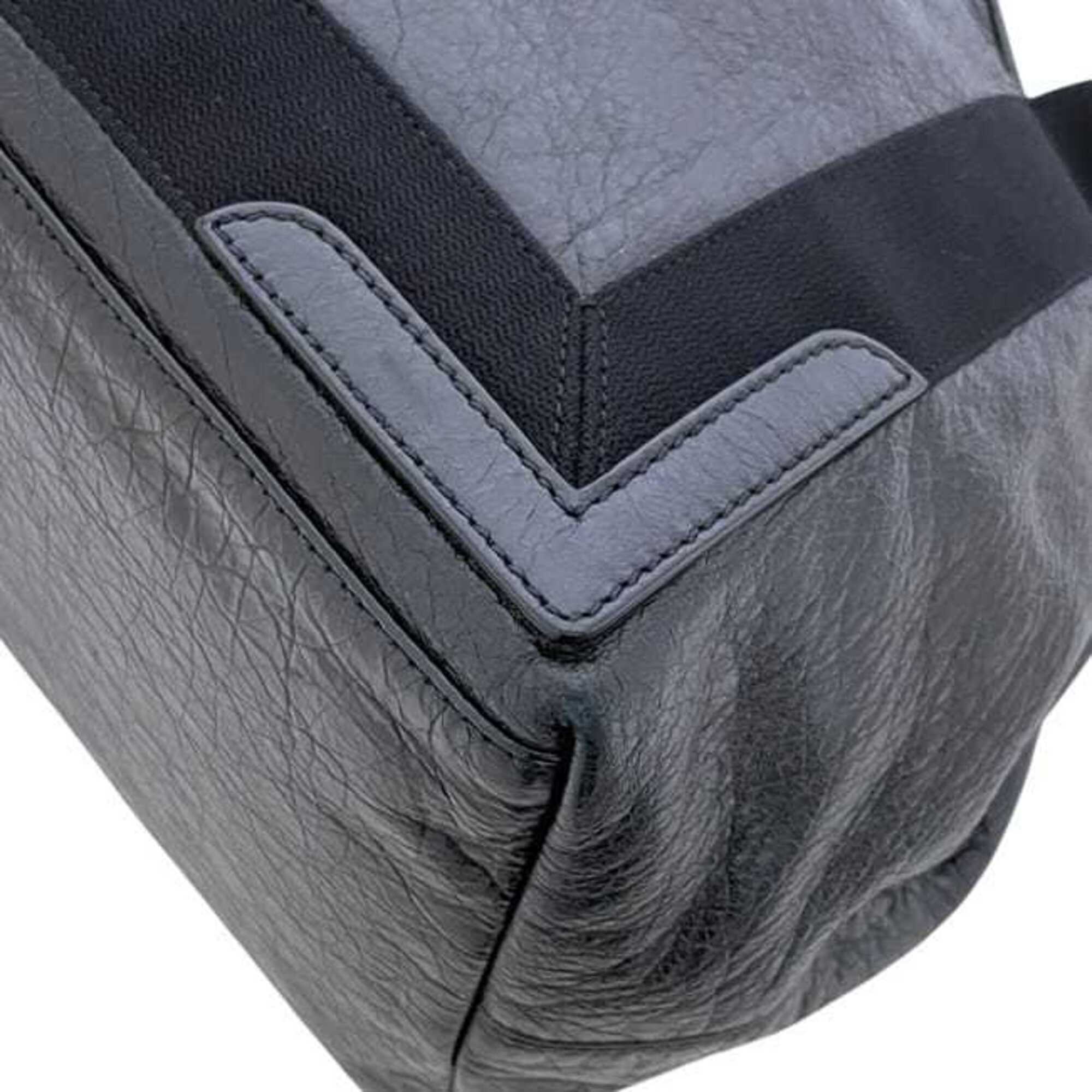 Balenciaga Black Leather Tote Bag (Pre-Owned)
