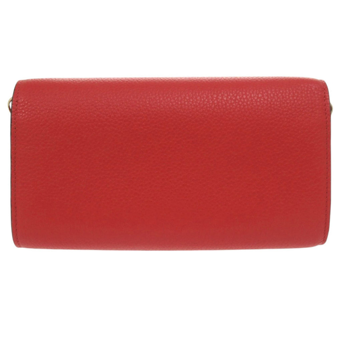 Christian Louboutin Red Color Leather Shoulder Bag (Pre-Owned)